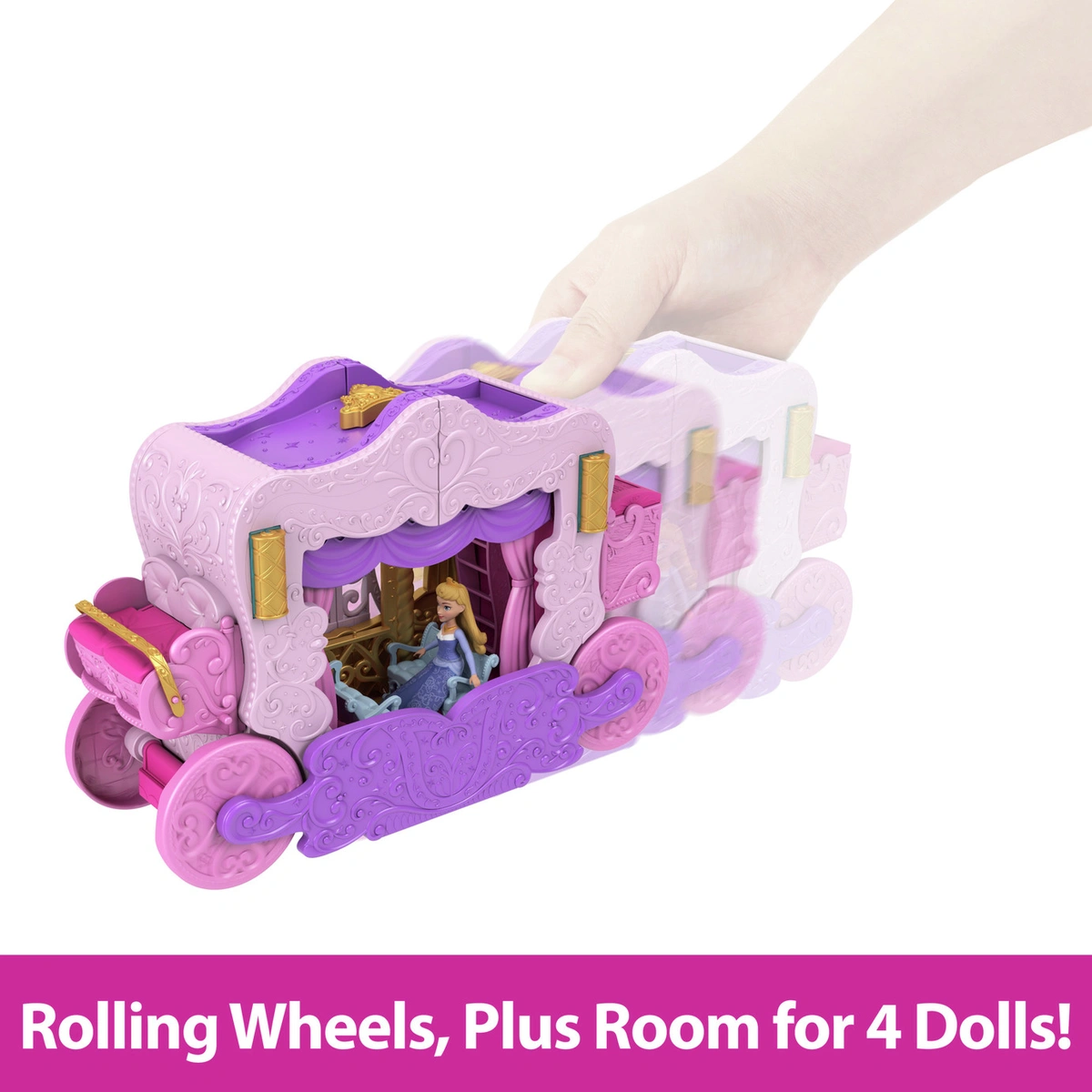 Disney Princess Carriage To Castle Playset