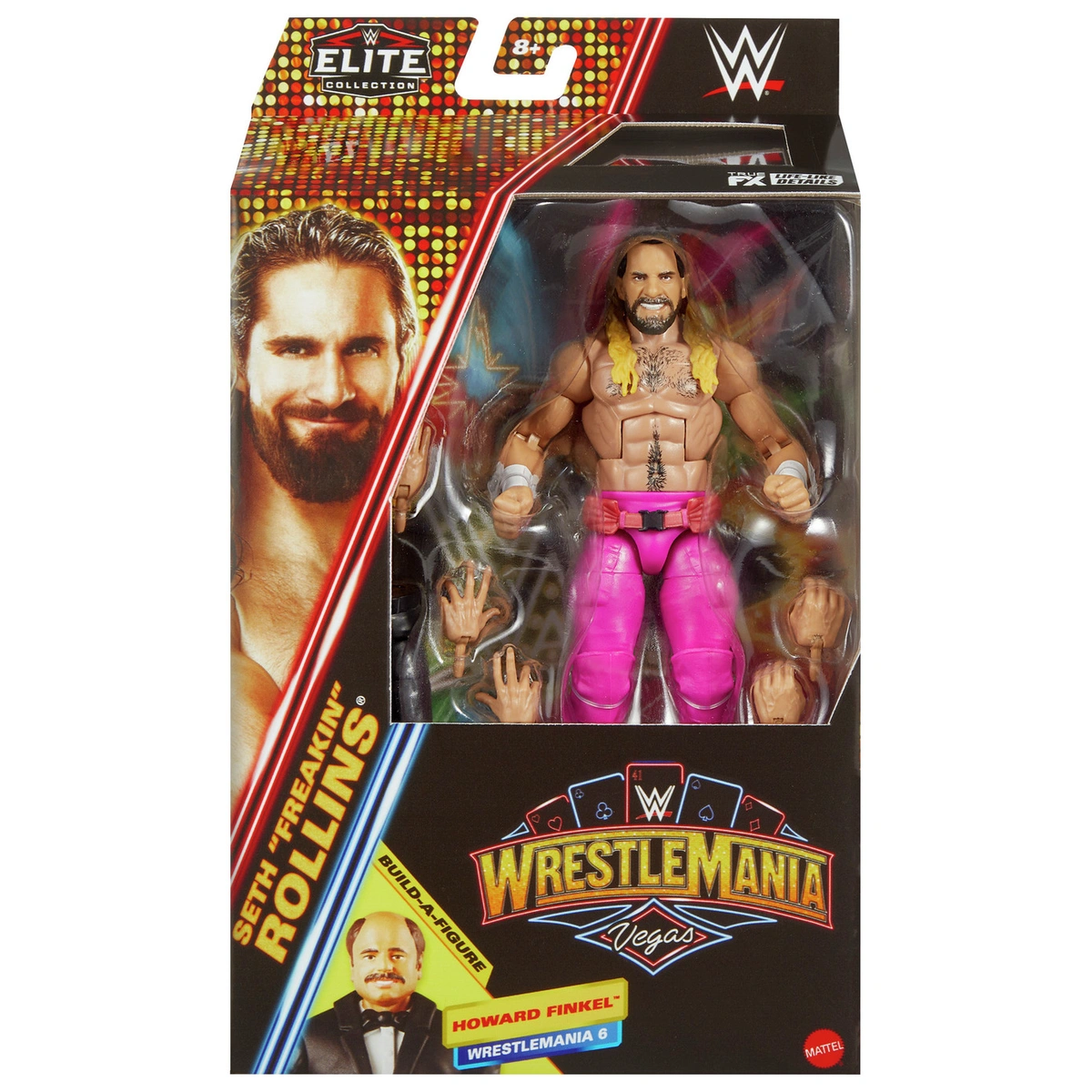 WWE Elite Premium Live Event Seth Rollins Action  Figure Set