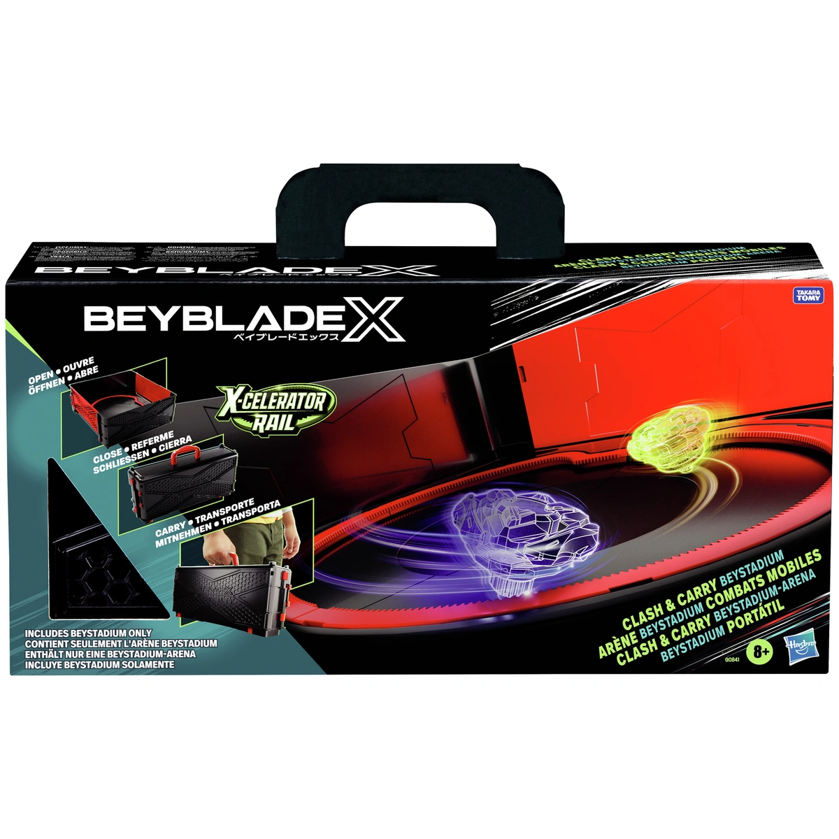 Beyblade X Clash and Carry Beystadium
