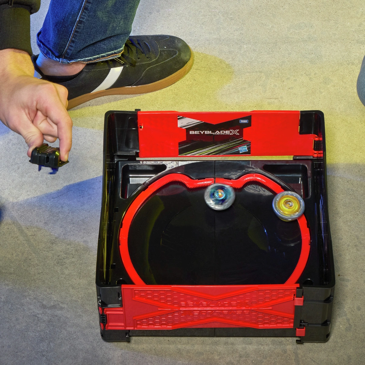 Beyblade X Clash and Carry Beystadium