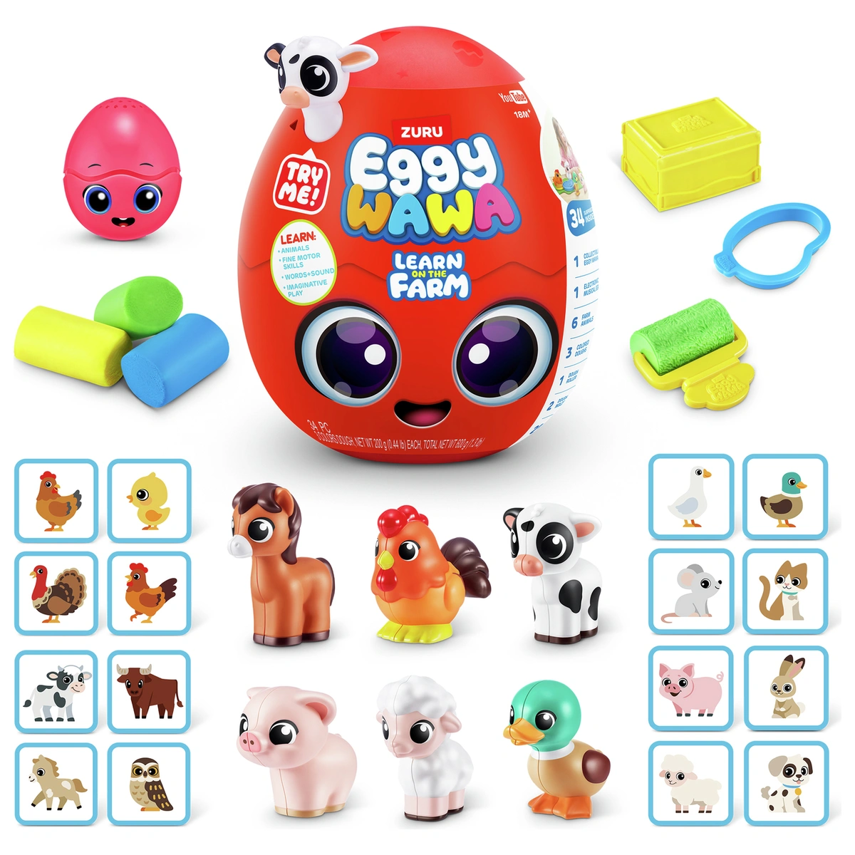 Eggywawa Series 1 Farm Animals Surprise Egg