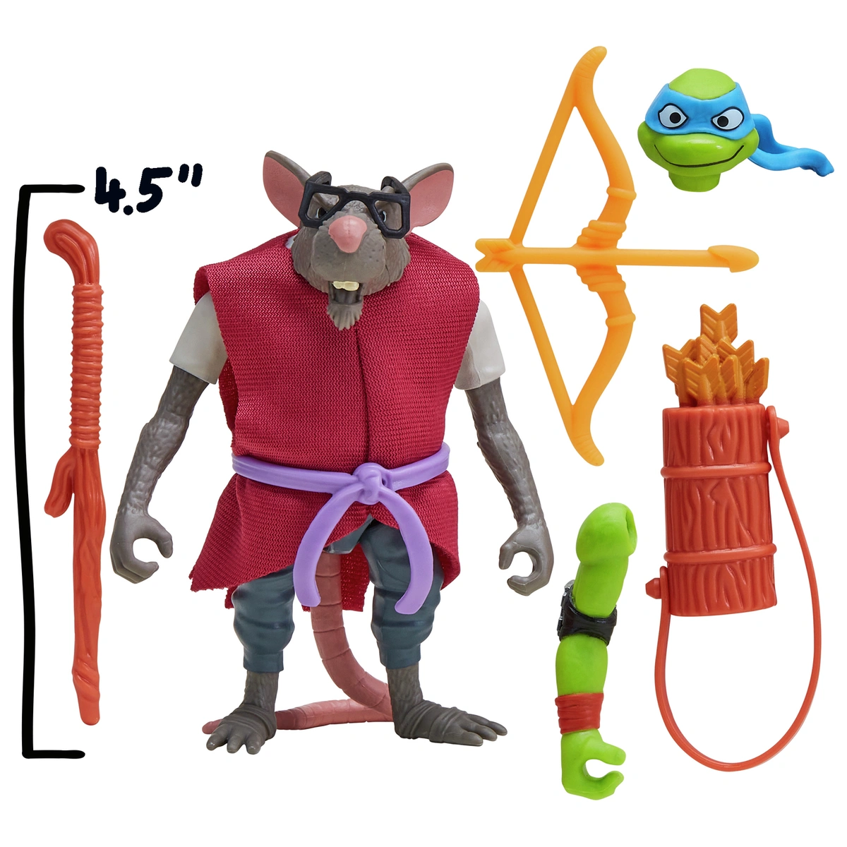 Teenage Mutant Ninja Turtles Mix N Match Splinter Figure