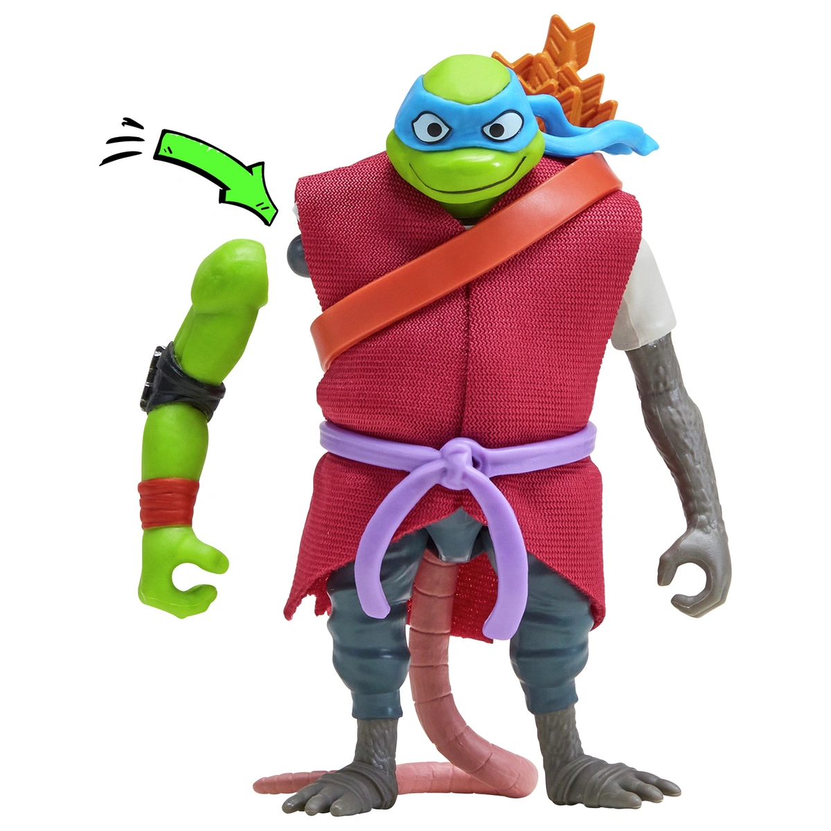 Teenage Mutant Ninja Turtles Mix N Match Splinter Figure