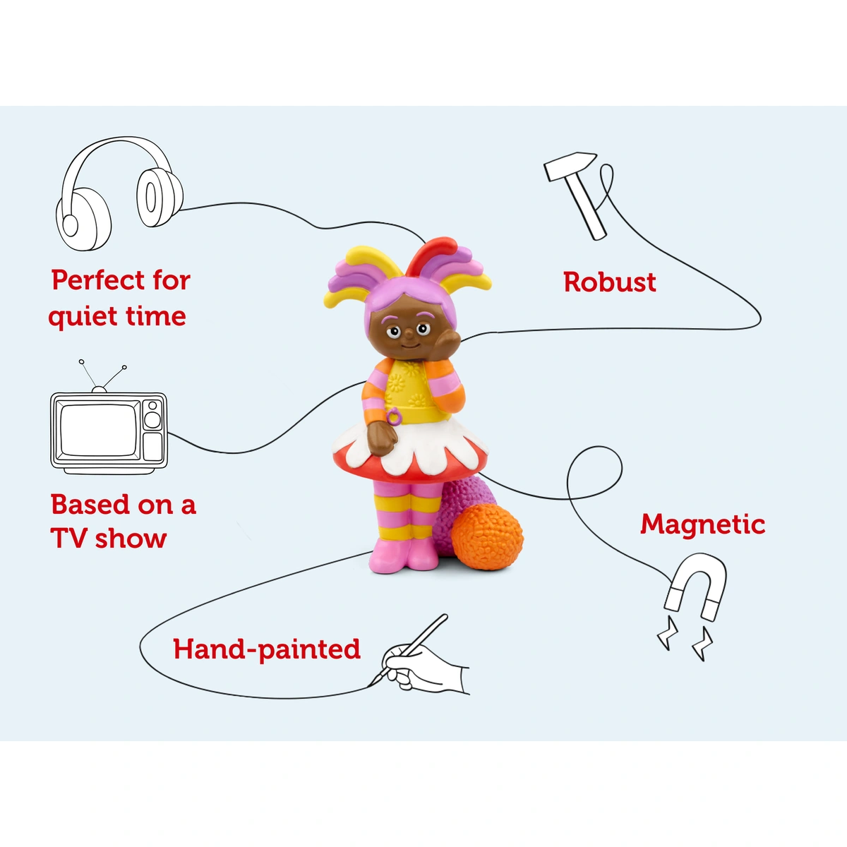 tonies Bedtime with Upsy Daisy Audio Classic Tonie Character