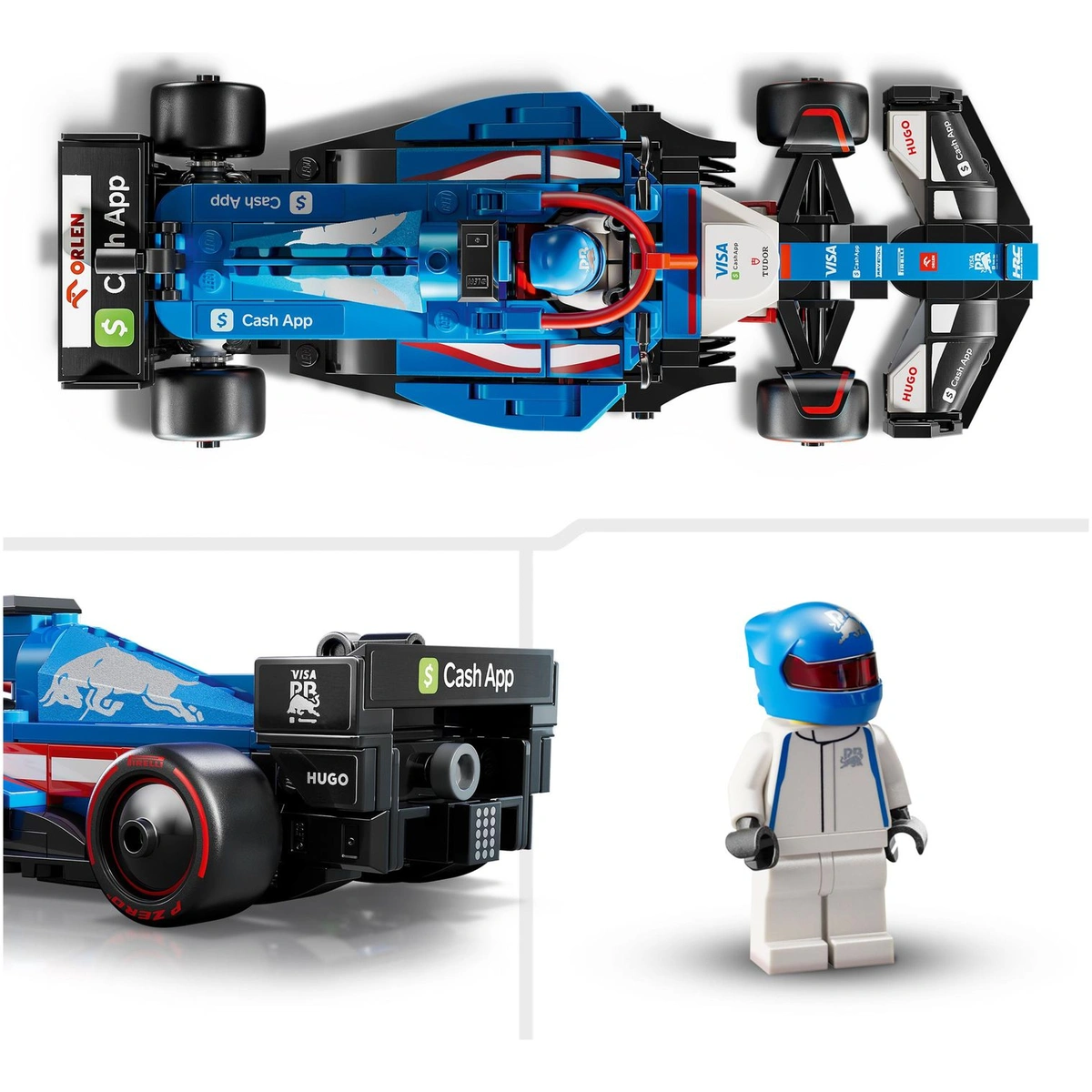 LEGO Speed Champions Visa Cash App RB VCARB 01 F1 Car 77246