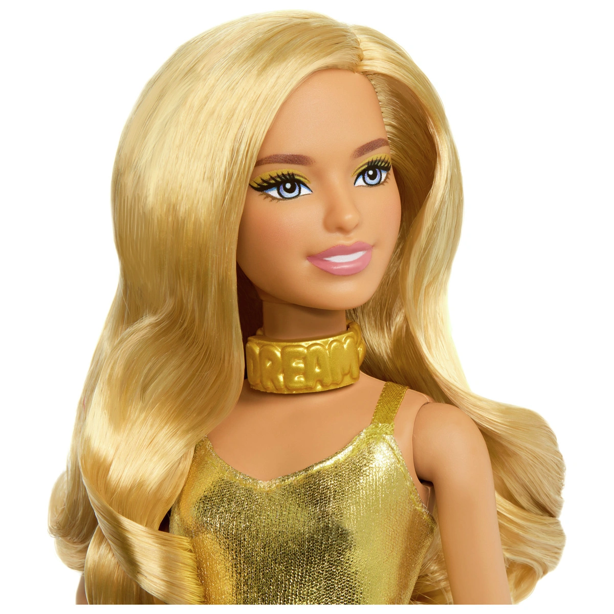 Barbie Fashionistas Doll with Gold Jumpsuit - 32cm