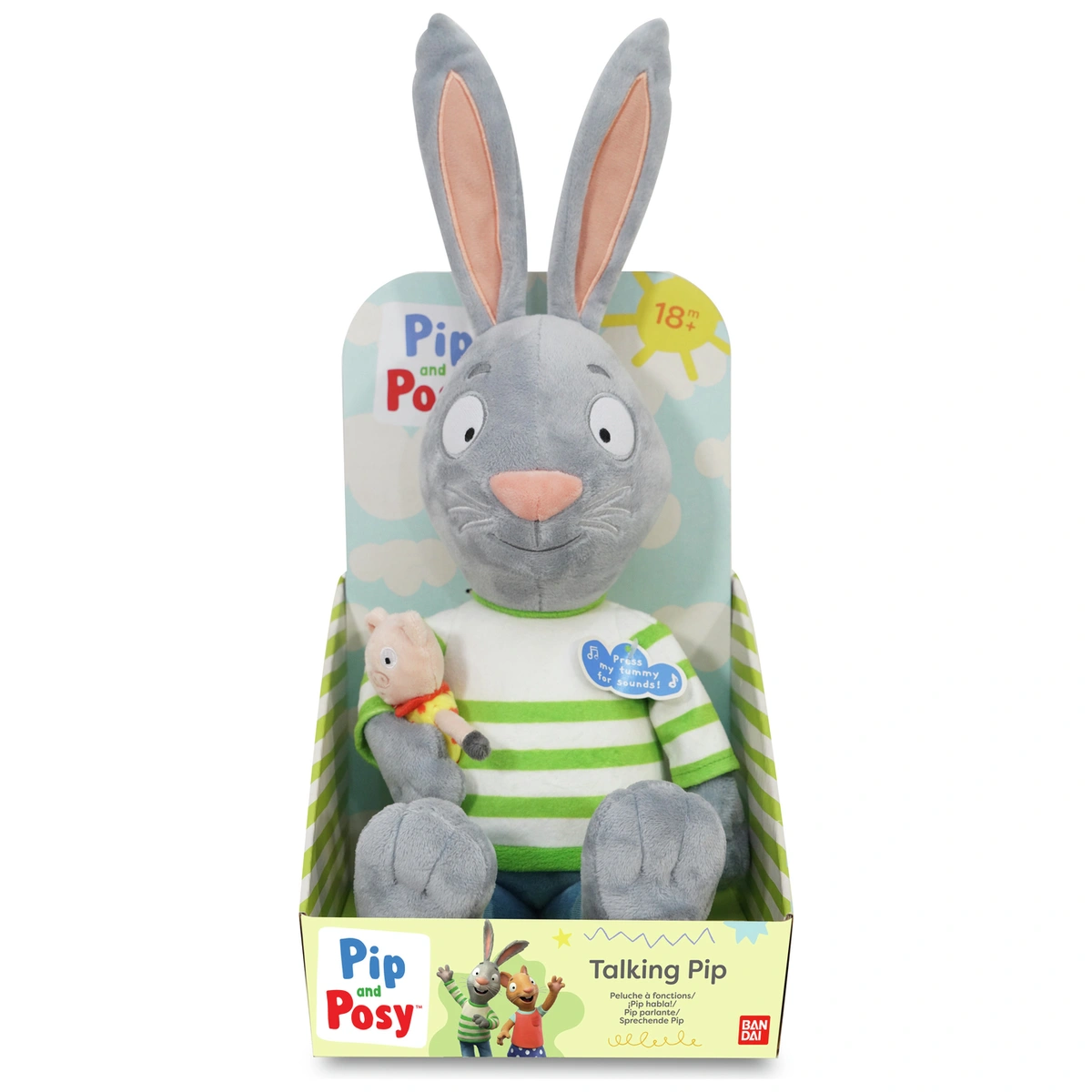 Pip and Posy 26cm Talking Plush
