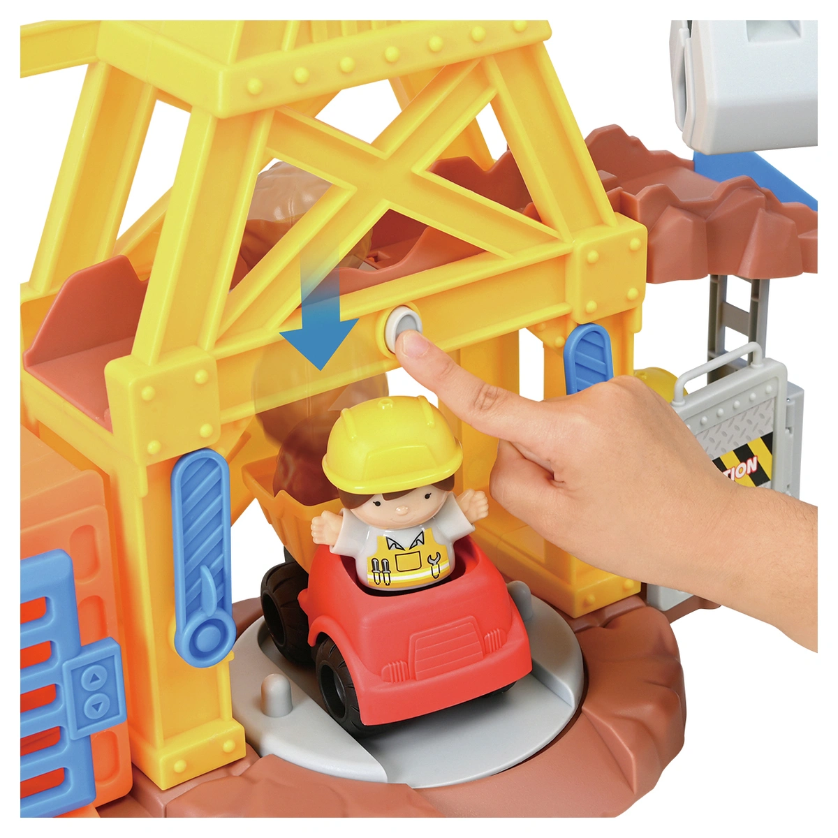 Chad Valley Construction 16 Piece Playset