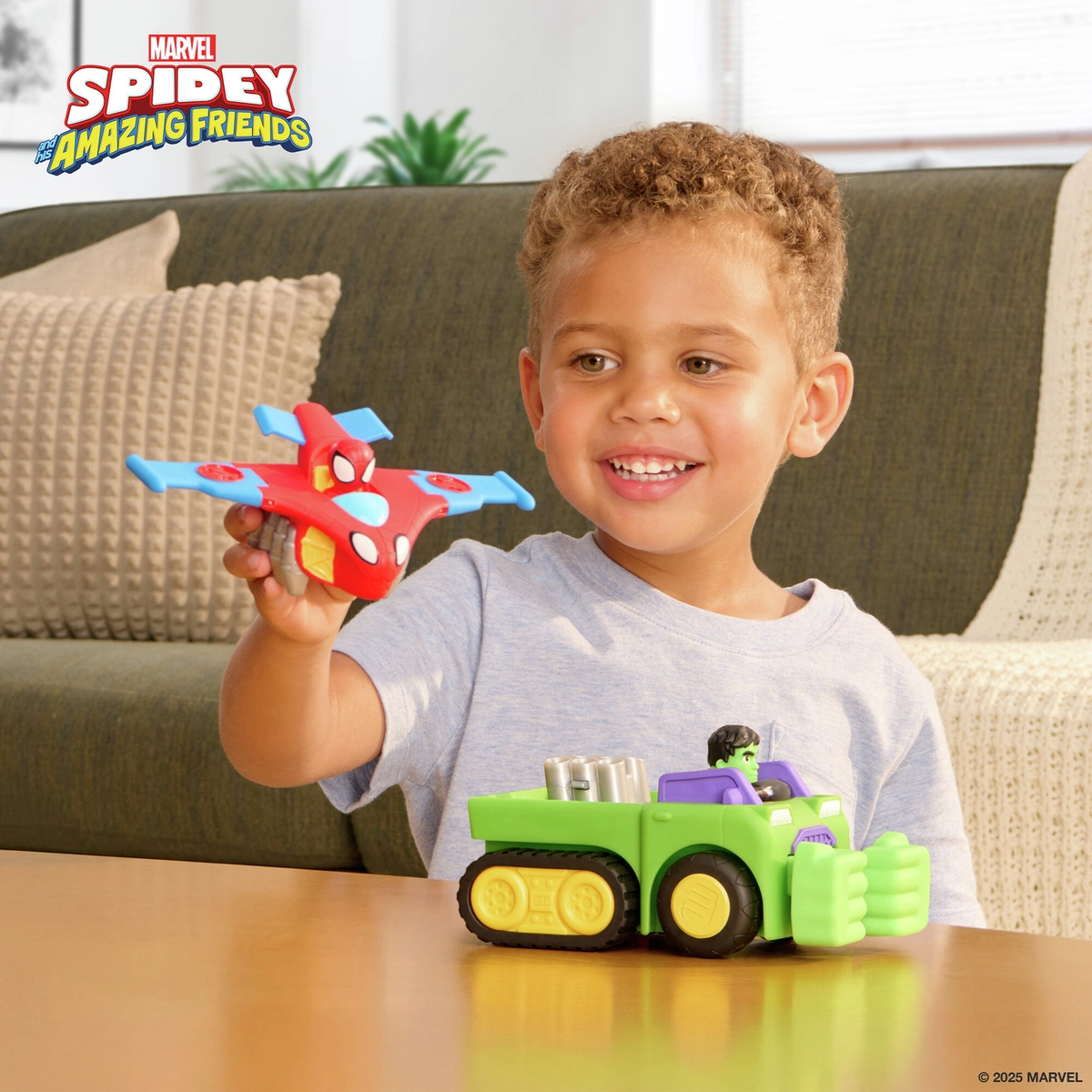 Marvel Spidey and His Amazing Friends Team Up Tank Vehicle