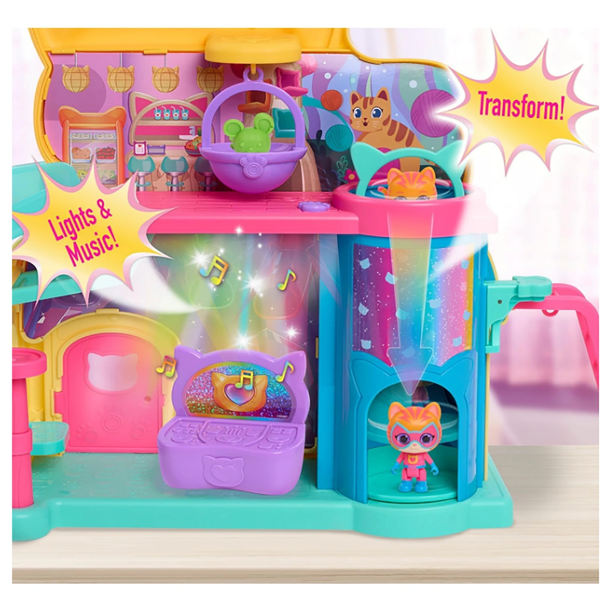 Disney Junior Super Kitties Purr N Play Playset