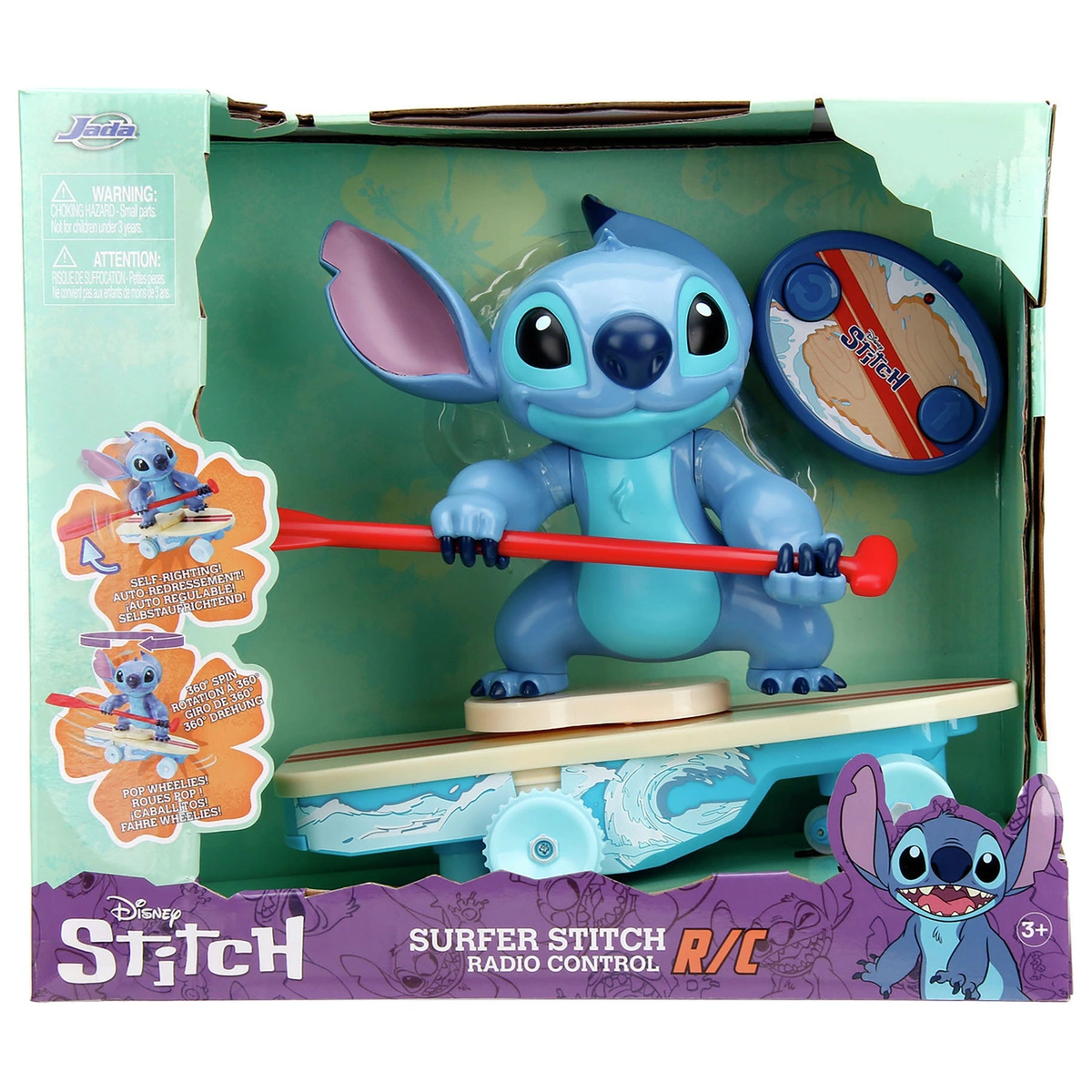 Disney Stitch with Surfboard Remote Controlled Playset