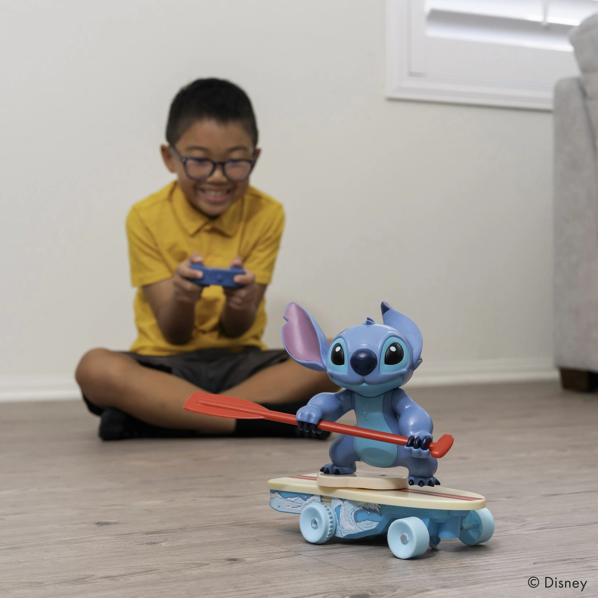 Disney Stitch with Surfboard Remote Controlled Playset