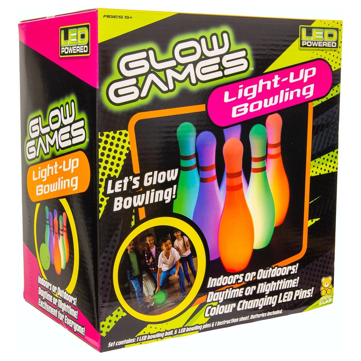 Glow Games Light Up Bowling Set