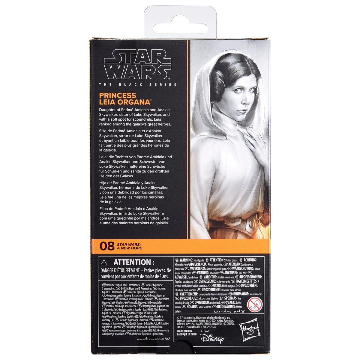 Star Wars Black Leia Action Figure