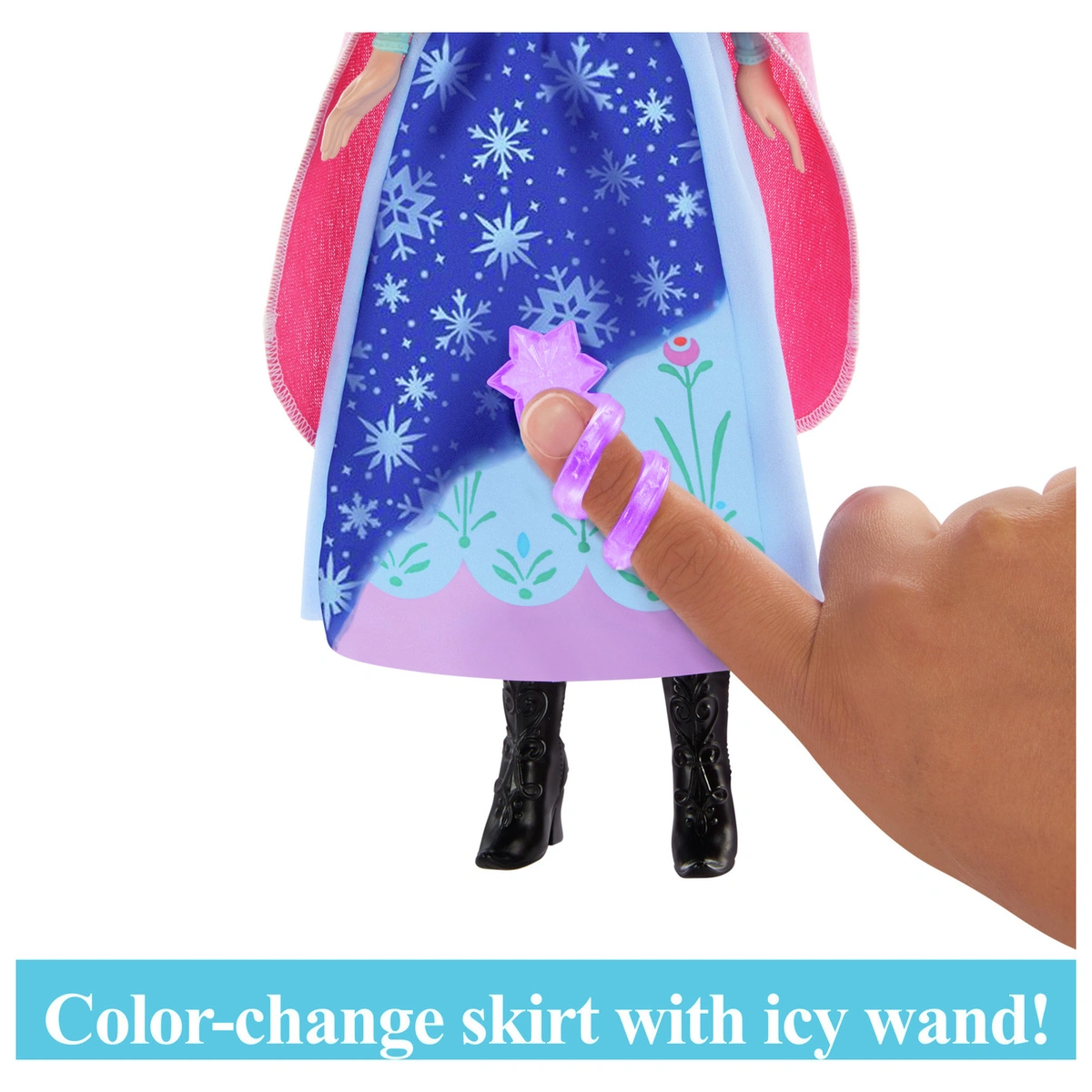 Disney Frozen Magical Colour Change Skirt Anna Doll