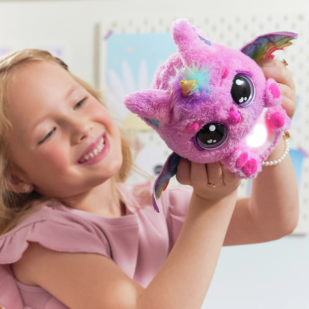 Hatchimals Secret Hatch Pufficorn Interactive Pet Toy