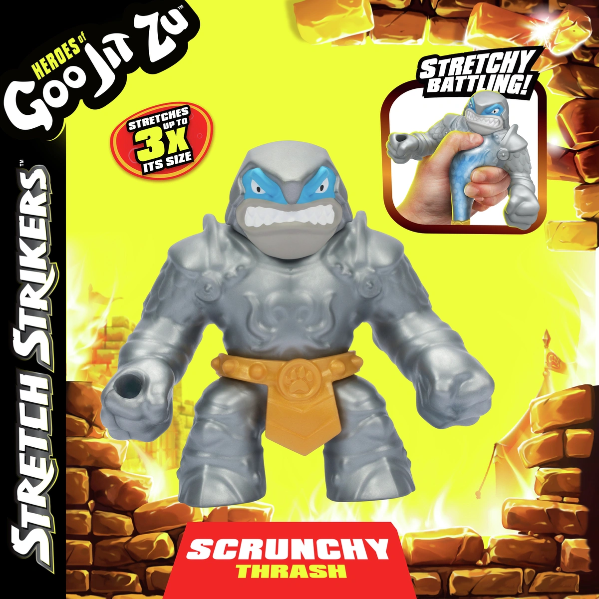 Heroes of Goo Jit Zu Stretch Strikers Hero Pack - Thrash