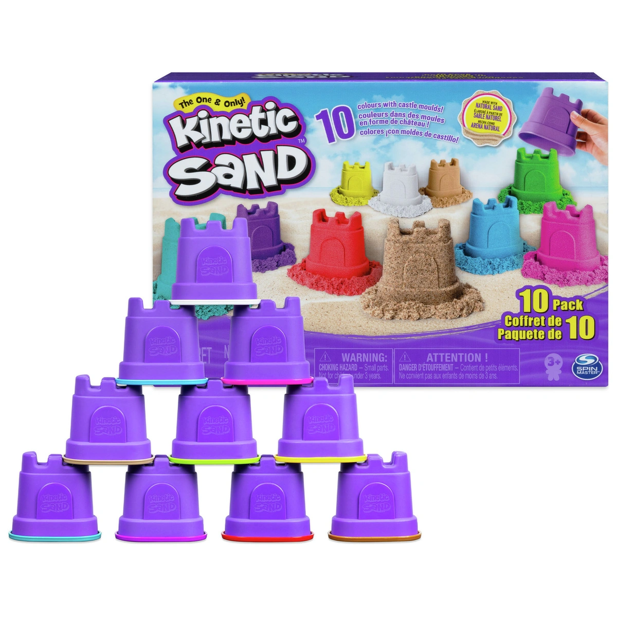 Kinetic Sand Magical Flowing Sand Playset