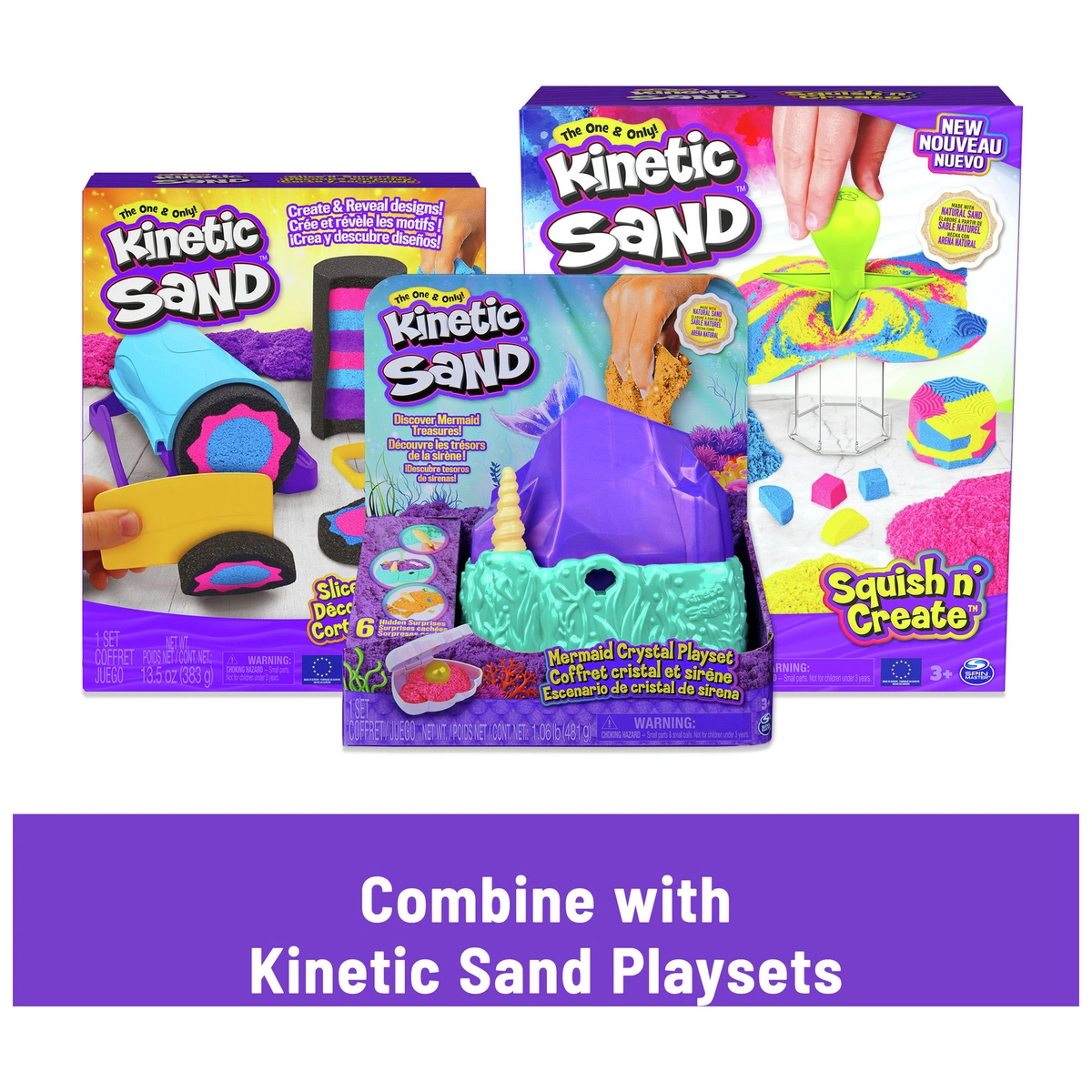 Kinetic Sand Magical Flowing Sand Playset