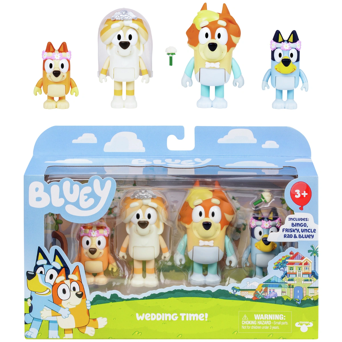 Bluey S10 Figure 4 Pack Special Set