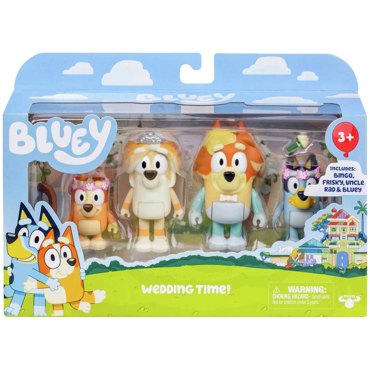 Bluey S10 Figure 4 Pack Special Set