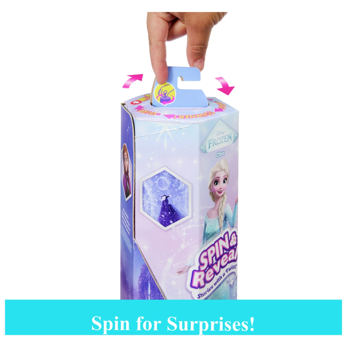 Disney Frozen Spin & Reveal Elsa Fashion Doll & Accessories