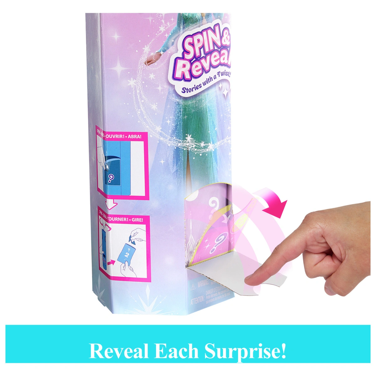Disney Frozen Spin & Reveal Elsa Fashion Doll & Accessories