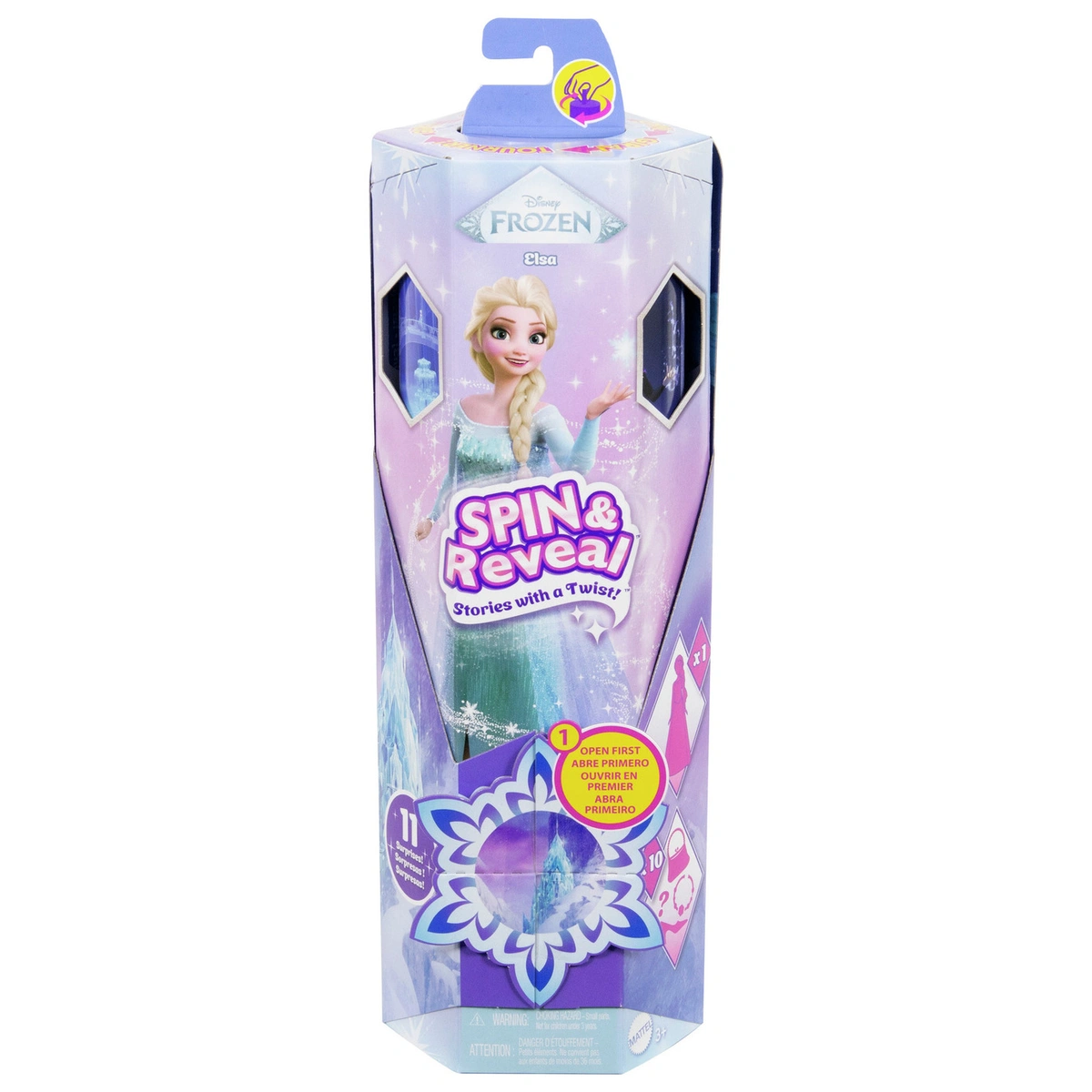 Disney Frozen Spin & Reveal Elsa Fashion Doll & Accessories
