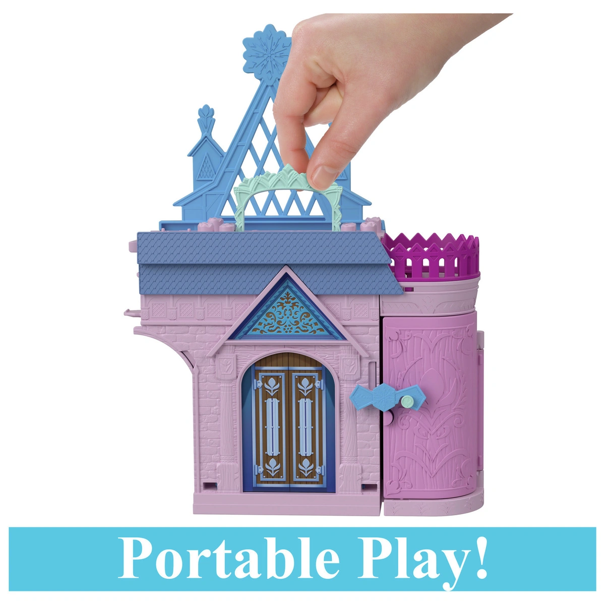 Disney Frozen Storytime Stackers Playset with Small Doll
