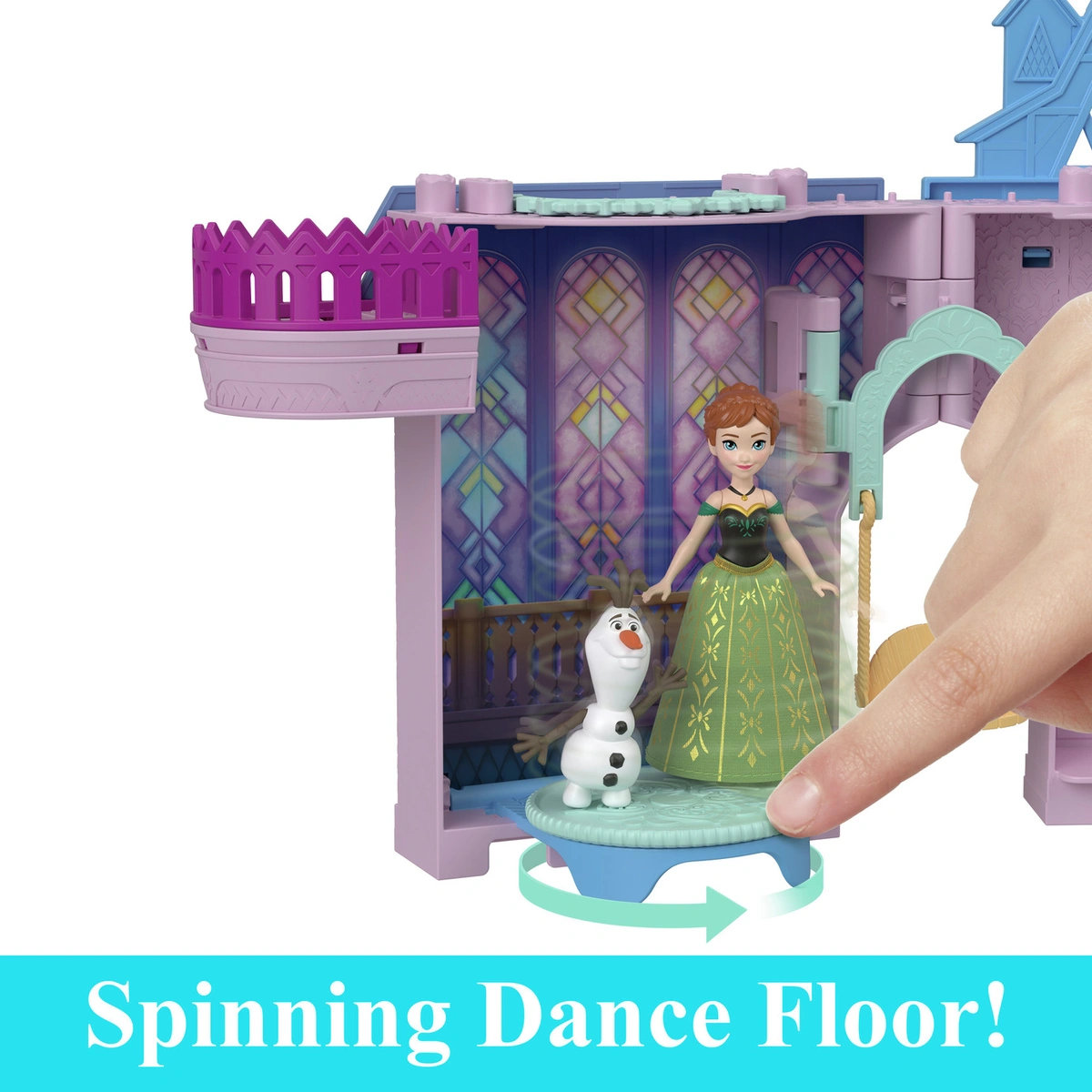 Disney Frozen Storytime Stackers Playset with Small Doll