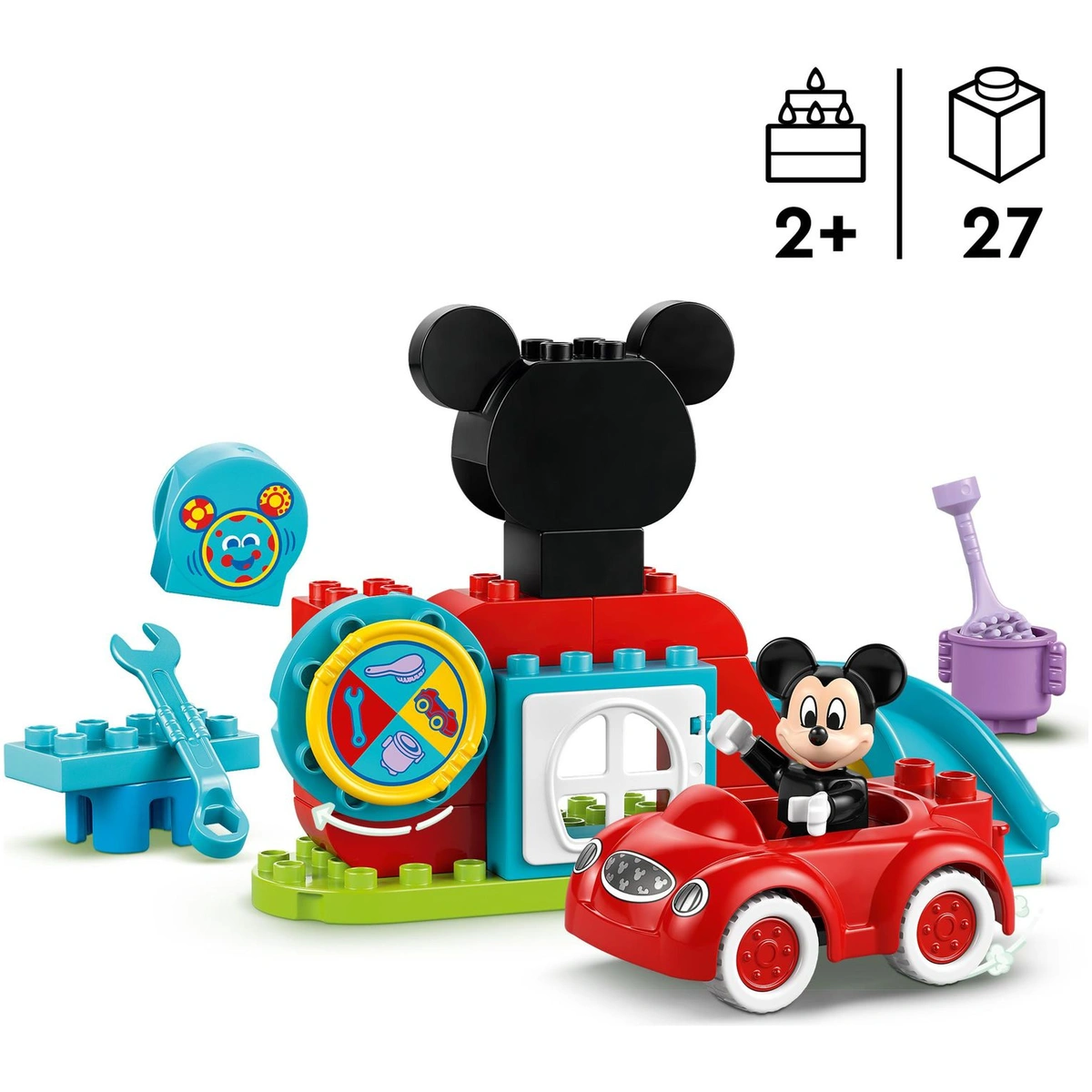 LEGO DUPLO Disney Mickey Mouse Clubhouse & Car Set 10454