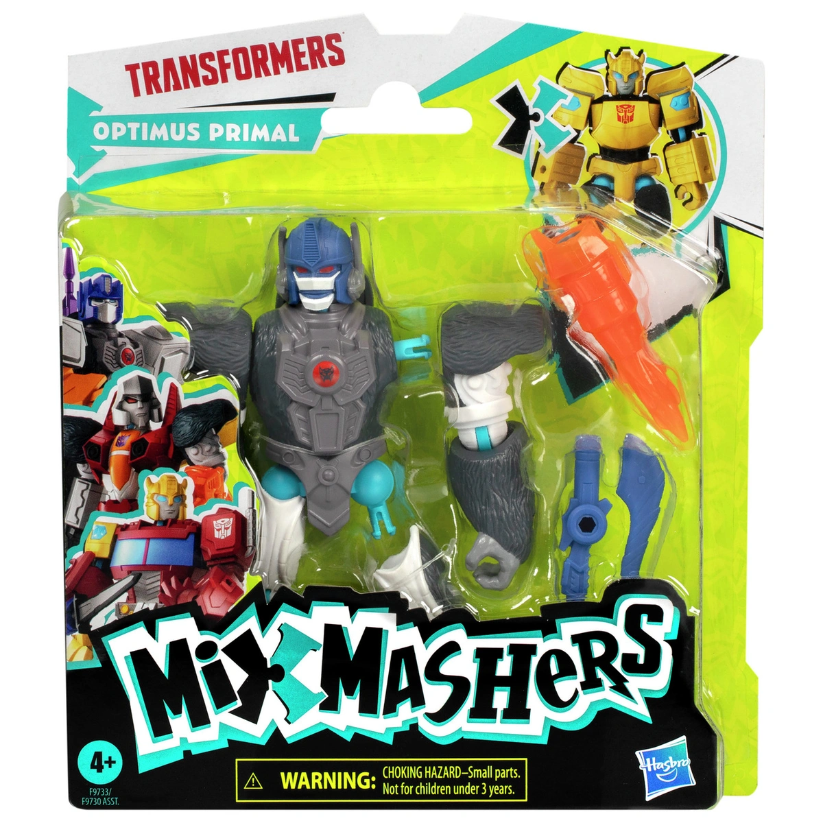 Mixmashers Transformers Optimus Primal Figure