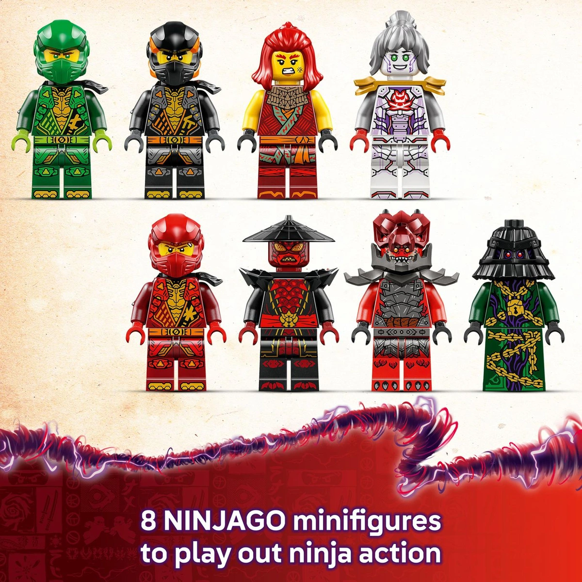 LEGO NINJAGO Arc Dragon of Focus Ninja Building Toy 71836