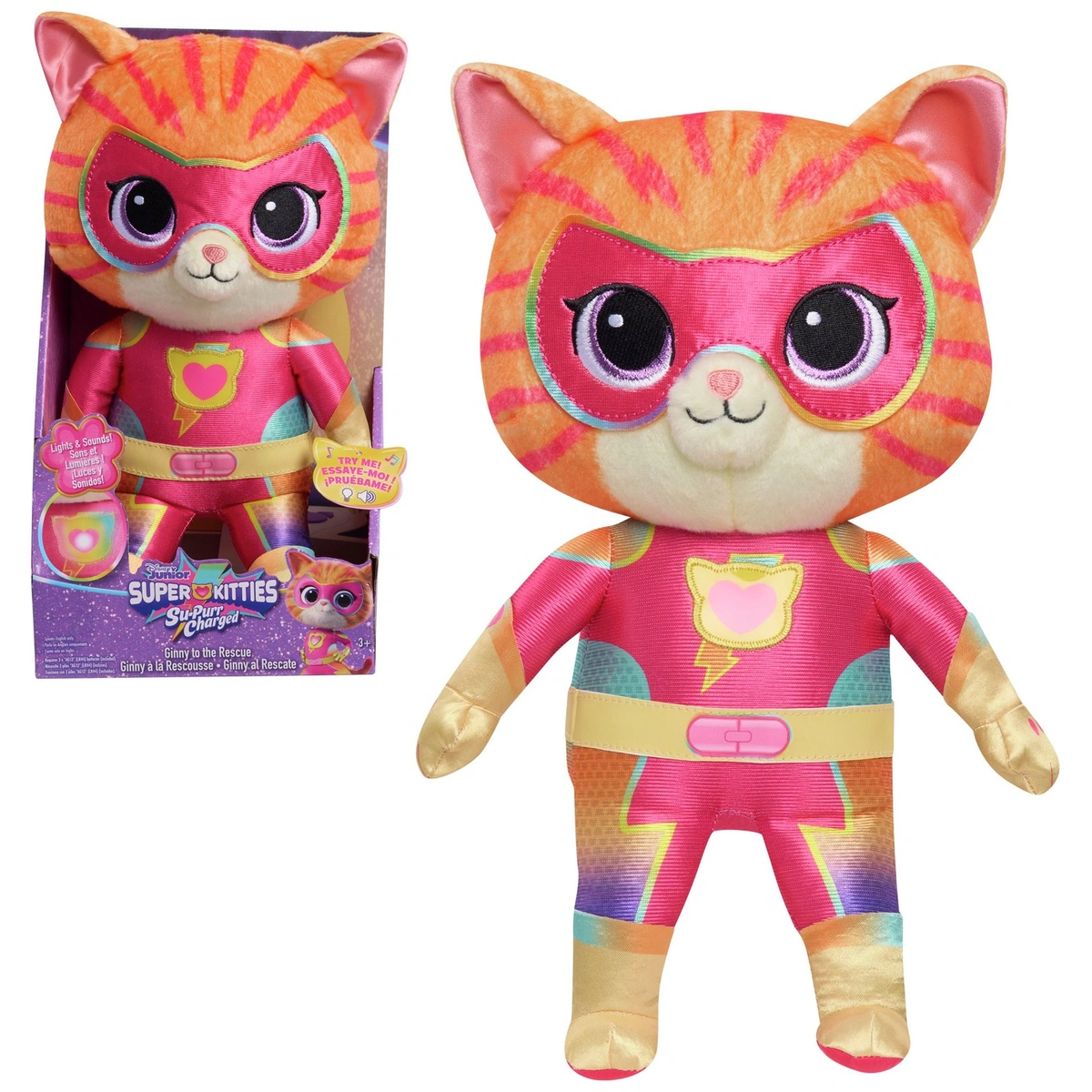 Disney Junior Super Kitties 30cm Ginny to the Rescue