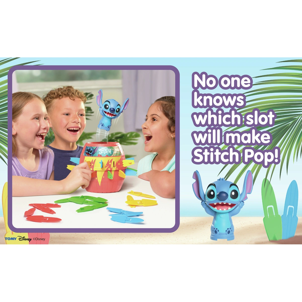 Tomy Pop Up Stitch Pirate Kids Game