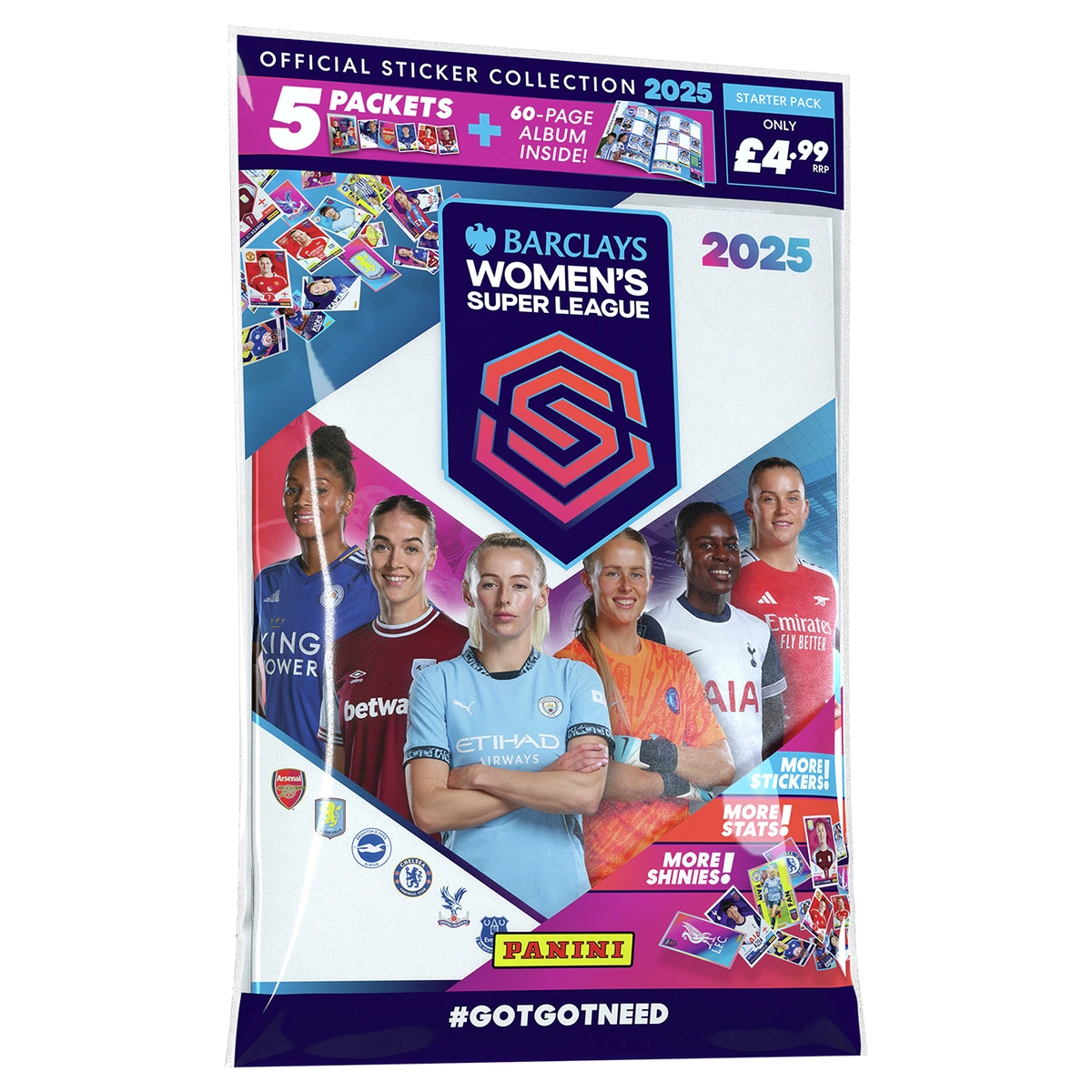 Panini Women Super League 2025 Sticker Starter Album