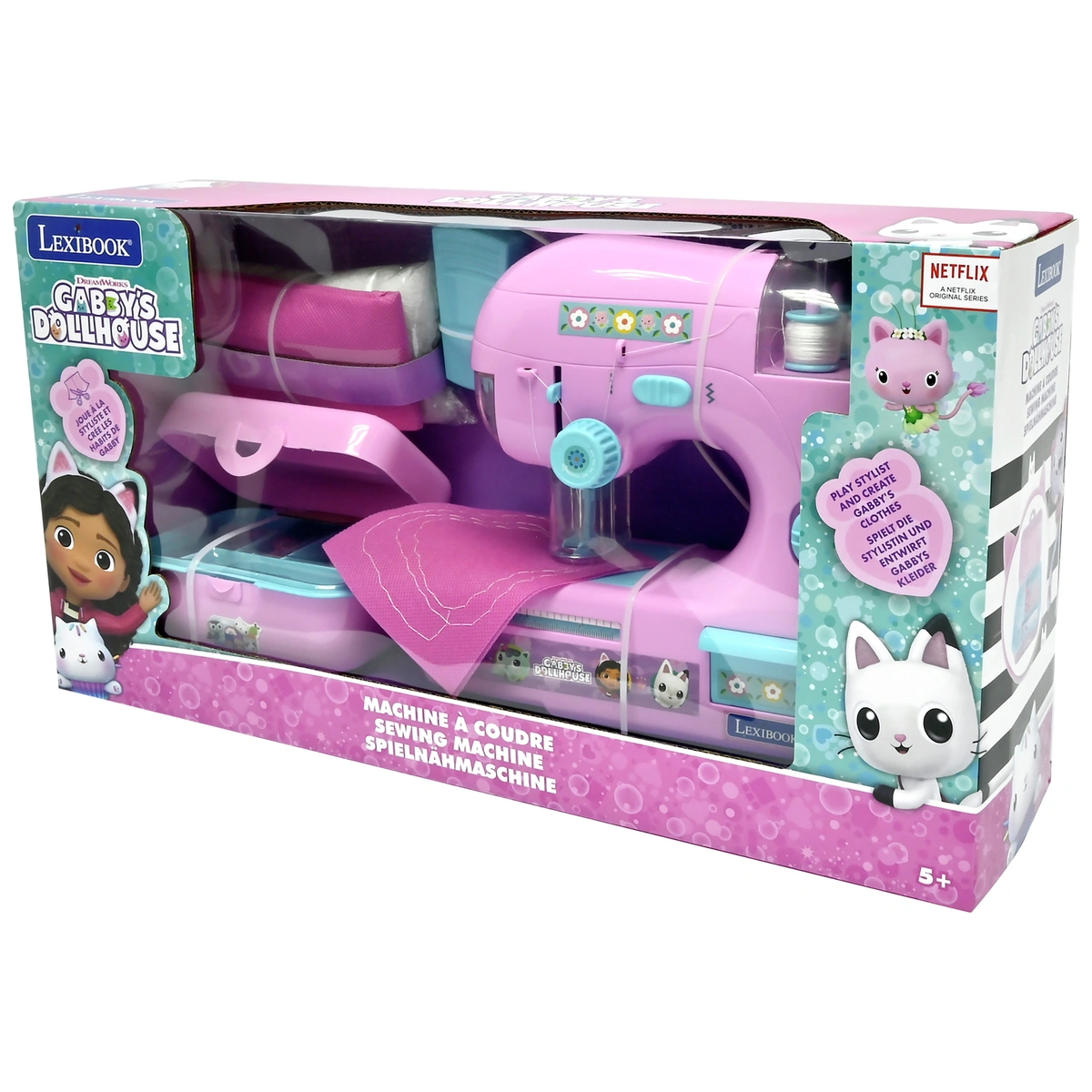 Gabby's Dollhouse Lexi Book Sewing Machine