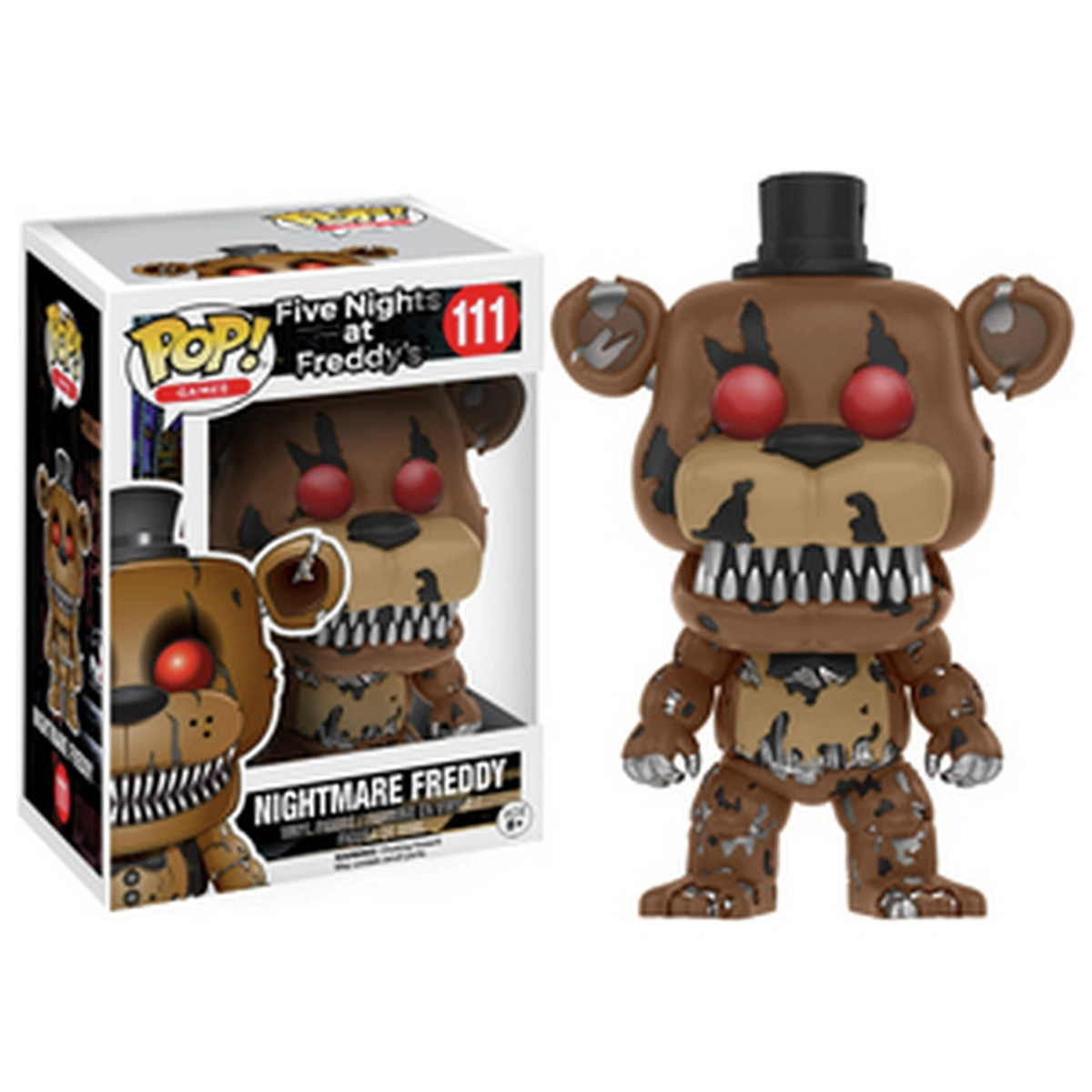 Funko POP FNAF Nightmare Freddy 4 inch Figure