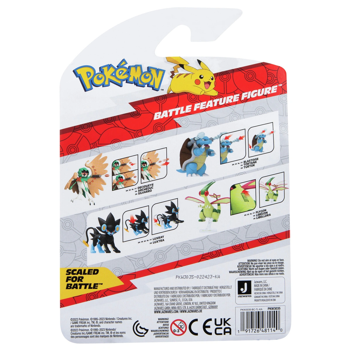 Pokemon Battle Feature Figure Blastoise