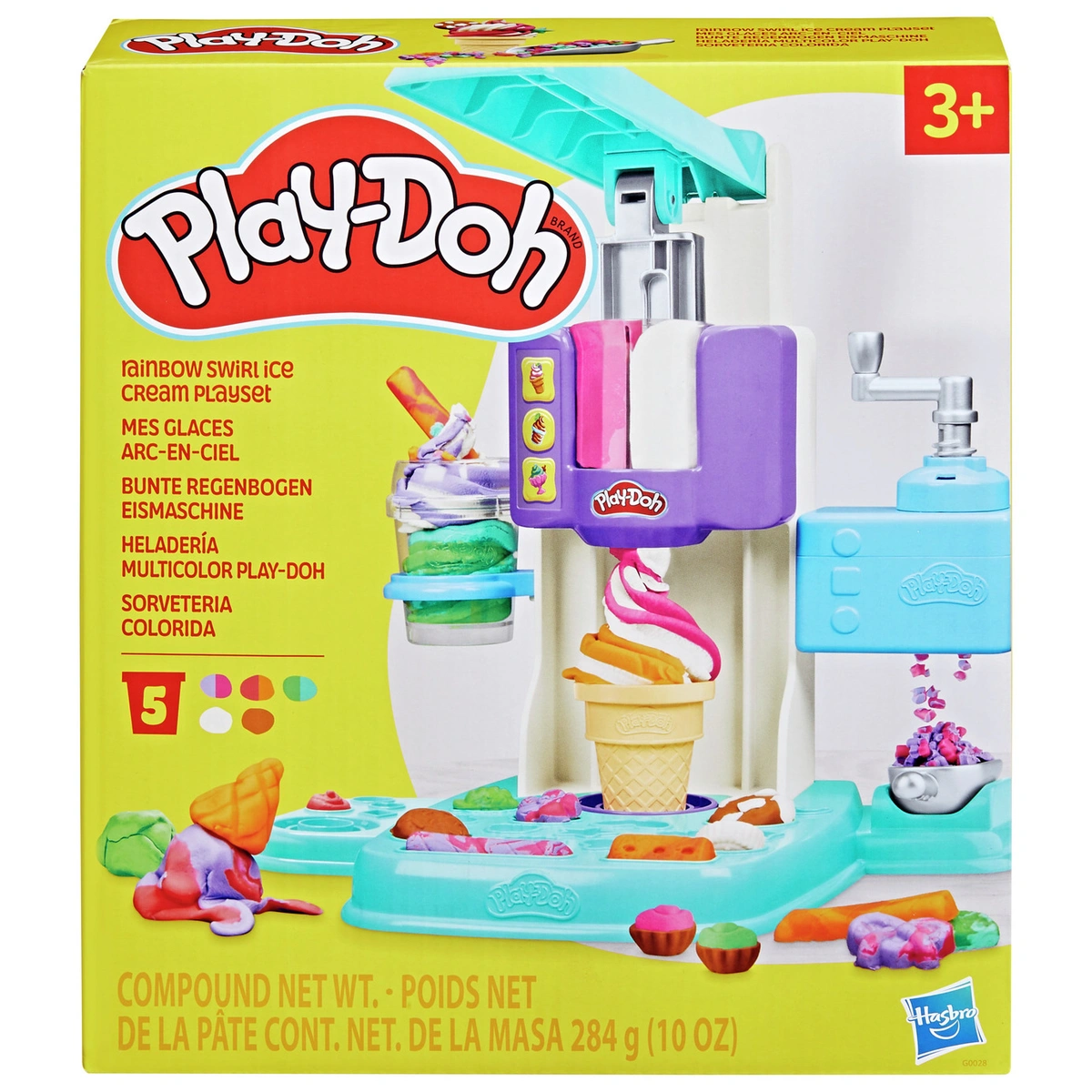 Play-Doh Rainbow Ice Cream  Playset
