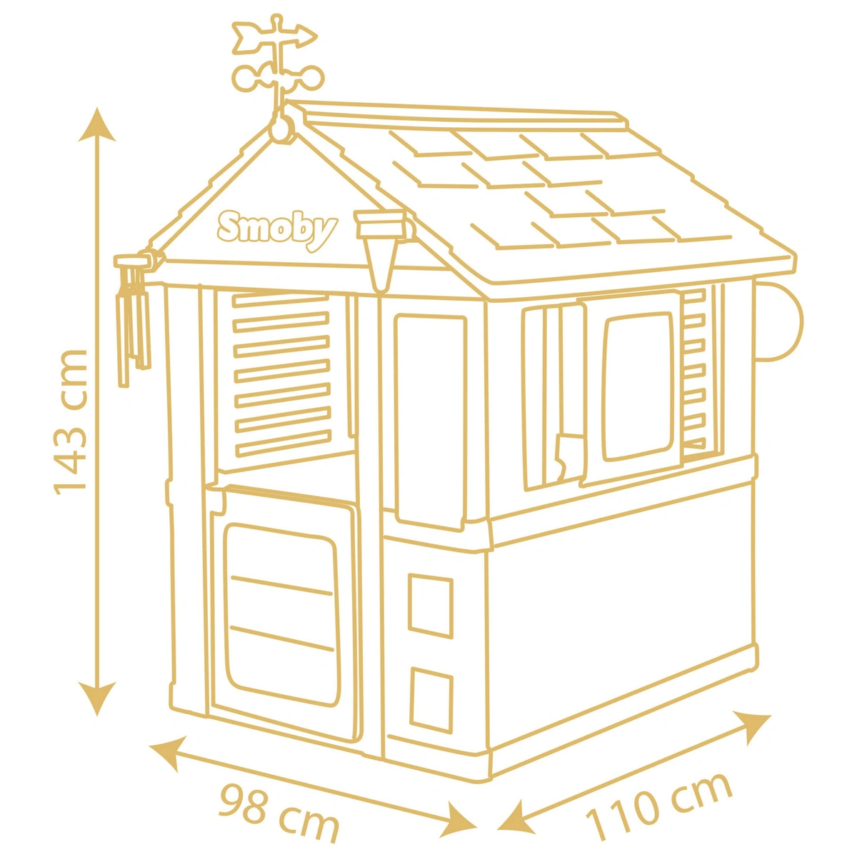 Smoby Four Seasons Playhouse