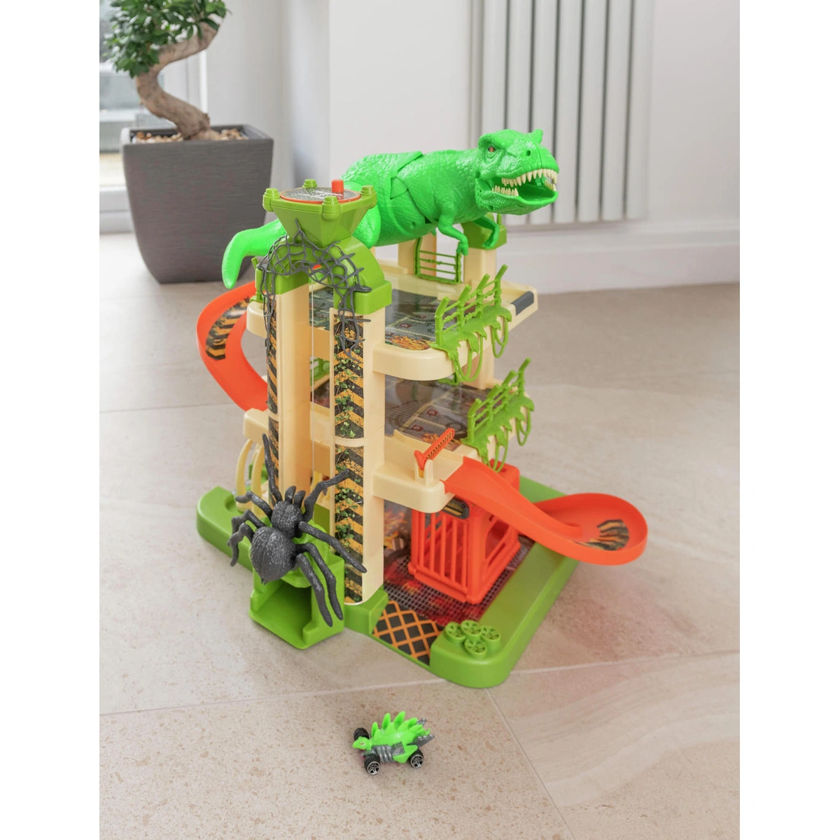 Teamsterz Beast Machines Monster Mayhem Car Garage & 1 Car
