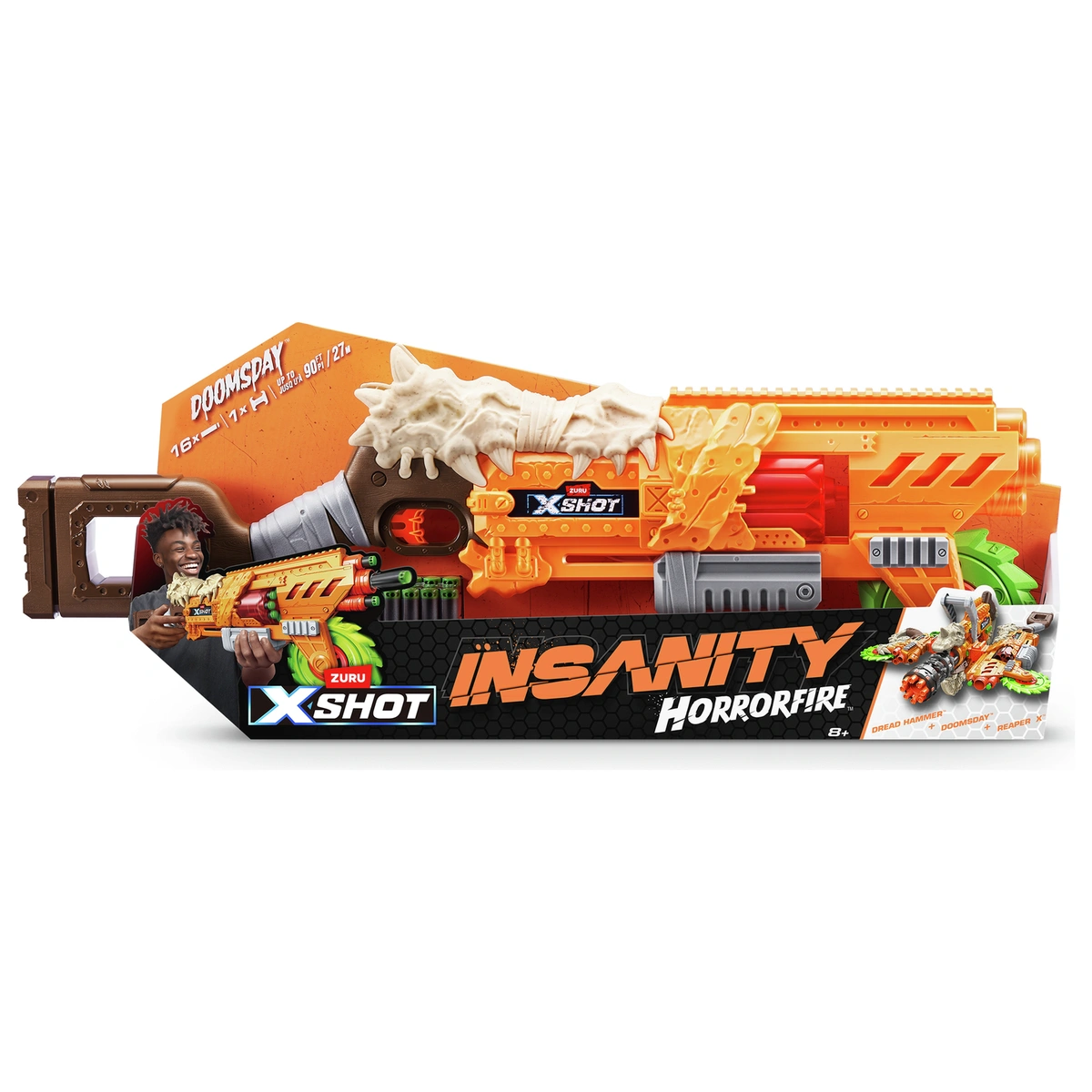 Zuru Xshot Horror Fire Series 1 Doomsday