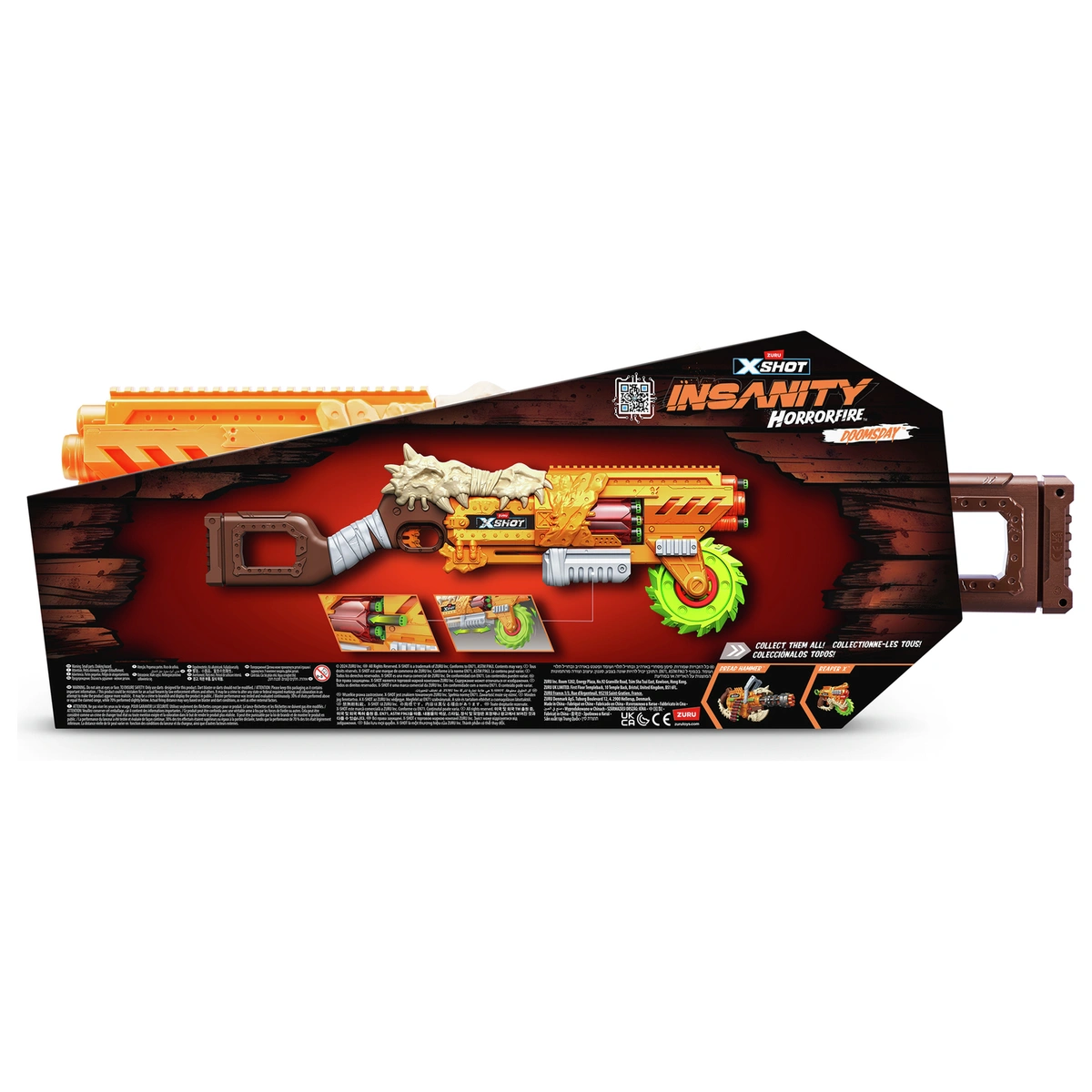 Zuru Xshot Horror Fire Series 1 Doomsday