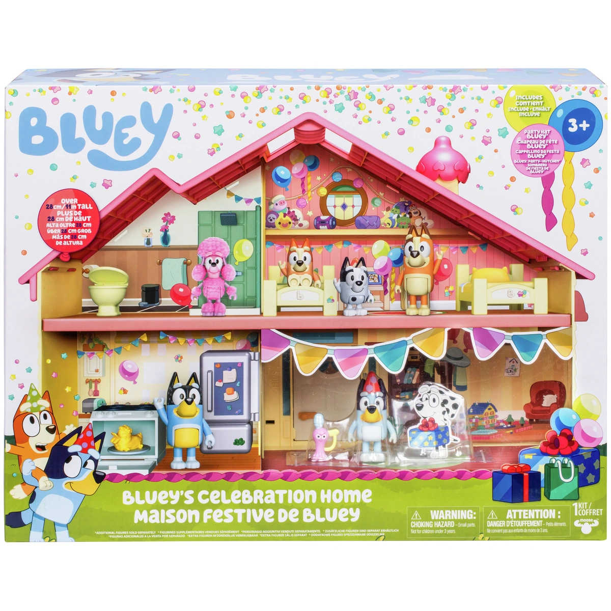 Bluey S11 Bluey's Birthday Celebration Home Playset