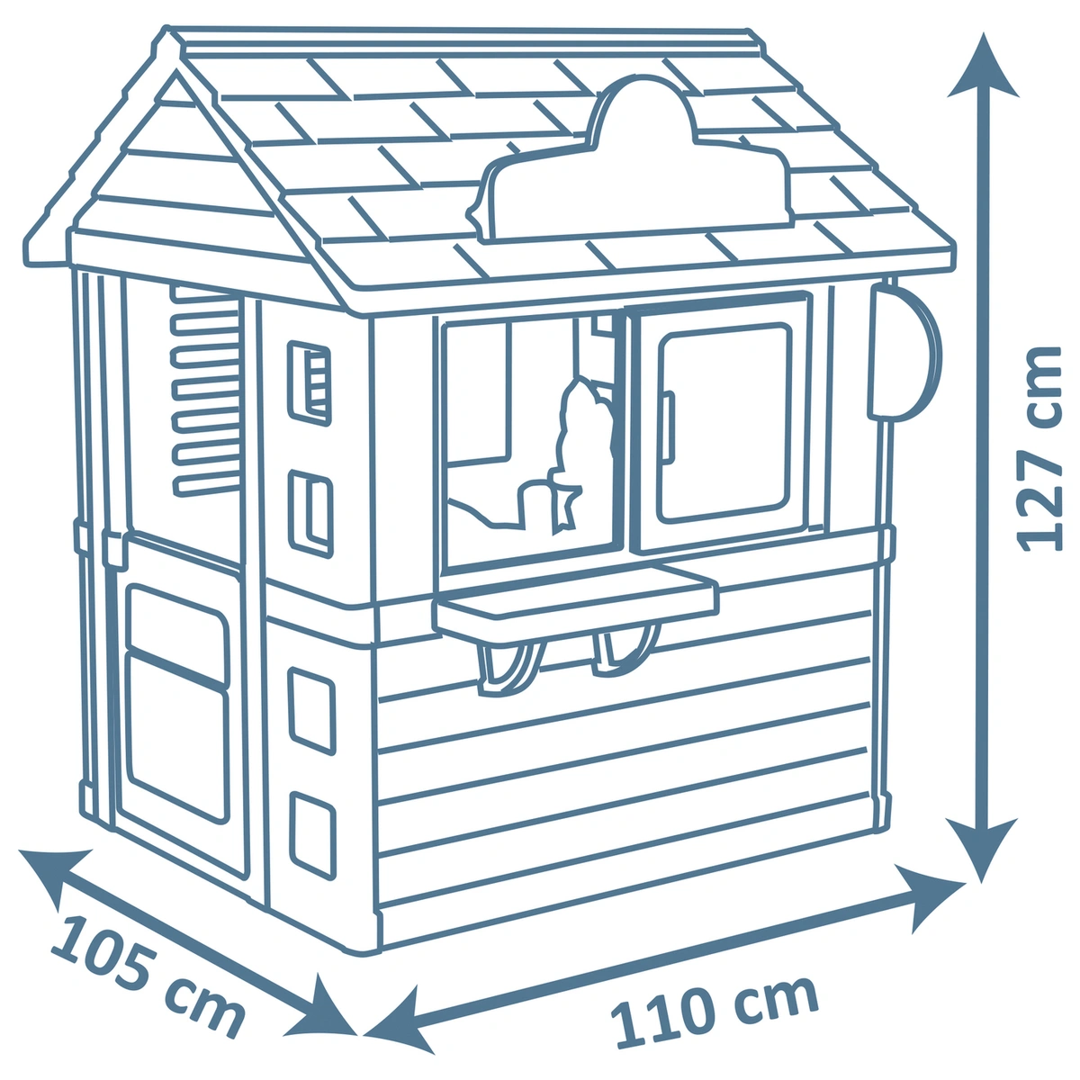Smoby Sweet Corner Playhouse