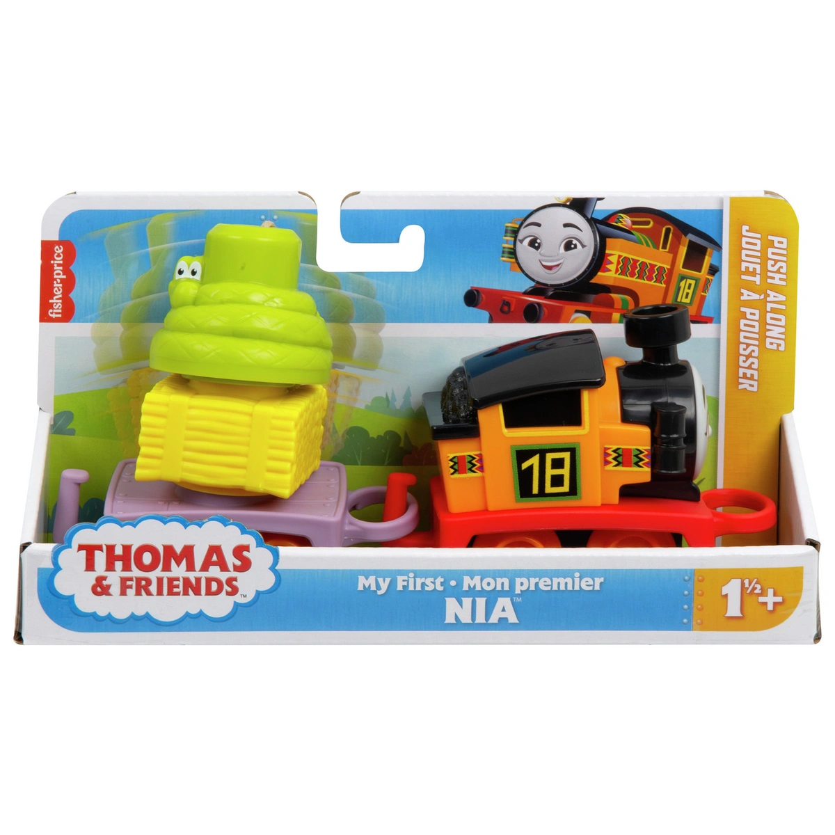 Thomas & Friends My First Nia Push-Along Toy Train