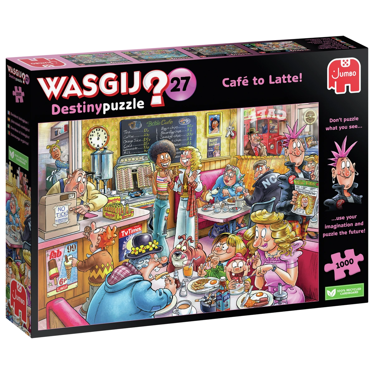 Wasgij Destiny Café To Latte Jigsaw Puzzle