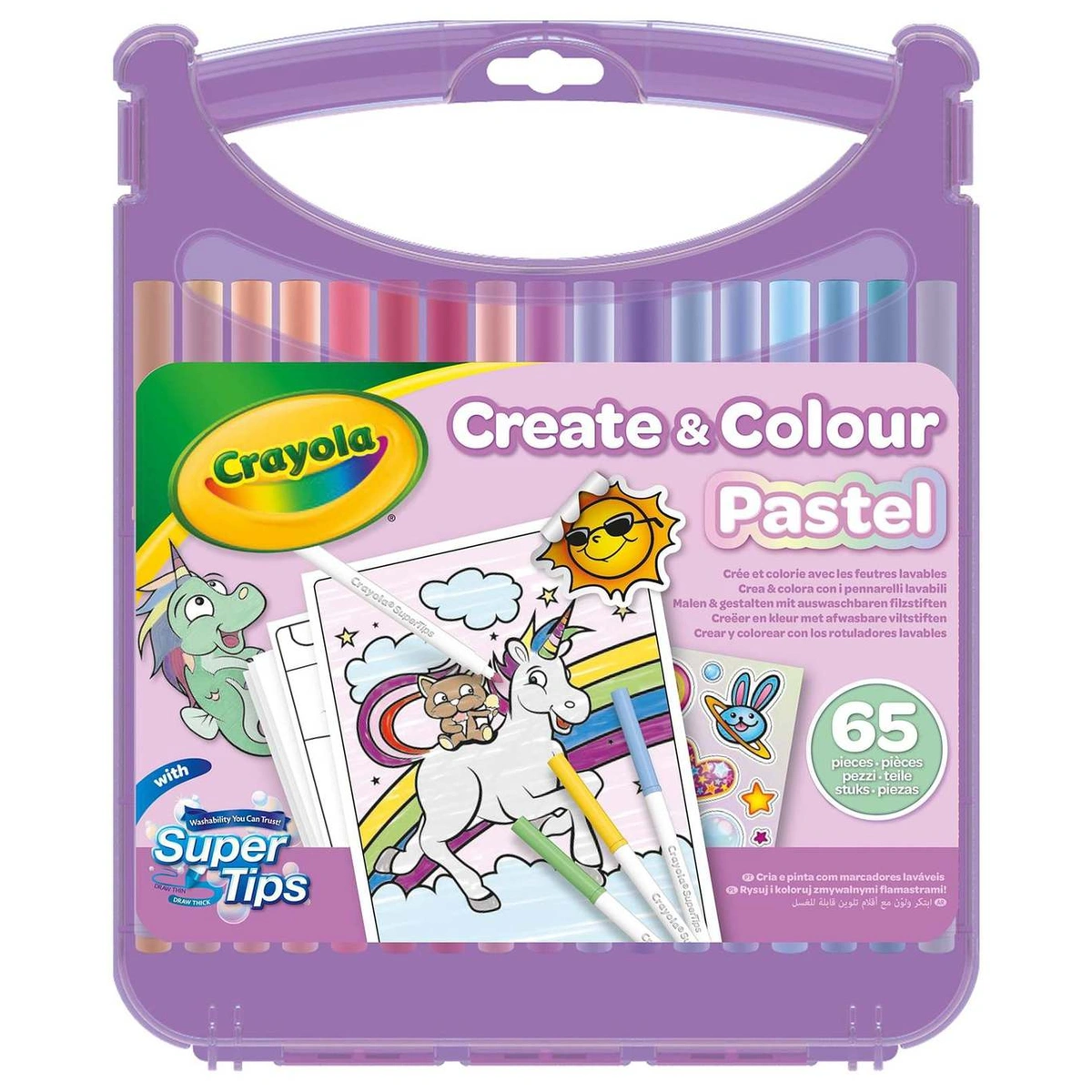 Crayola Pastel Colour Create Case