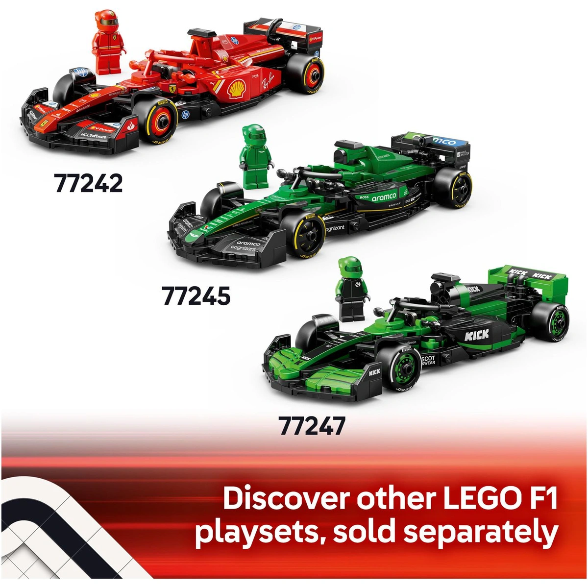LEGO Speed Champions Williams Racing FW46 F1 Race Car 77249